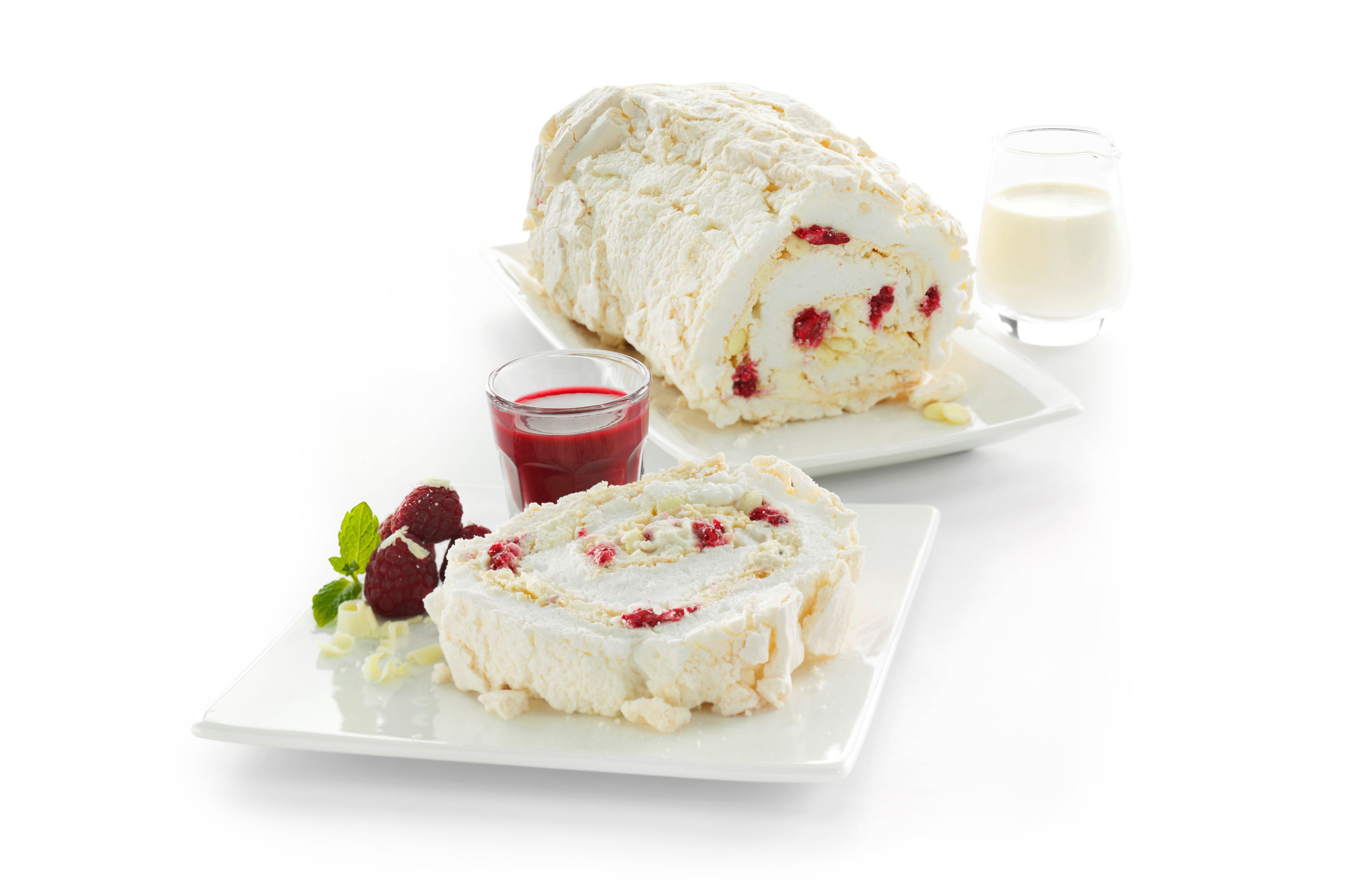 Sysco Premium Raspberry & White Chocolate Roulades