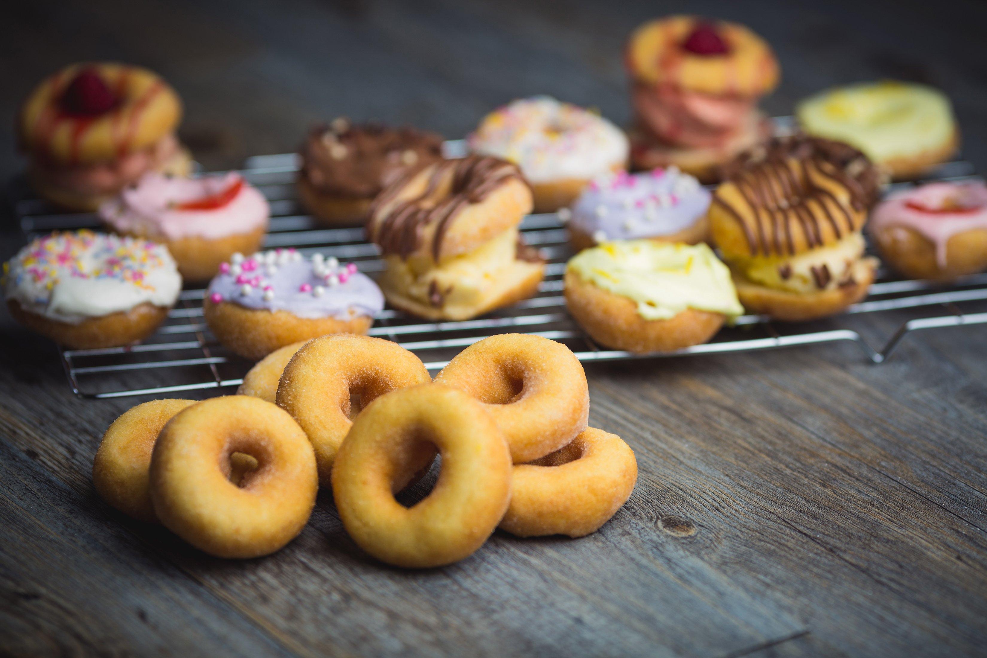 Katerbake Gluten Free Midi Sugared Donuts
