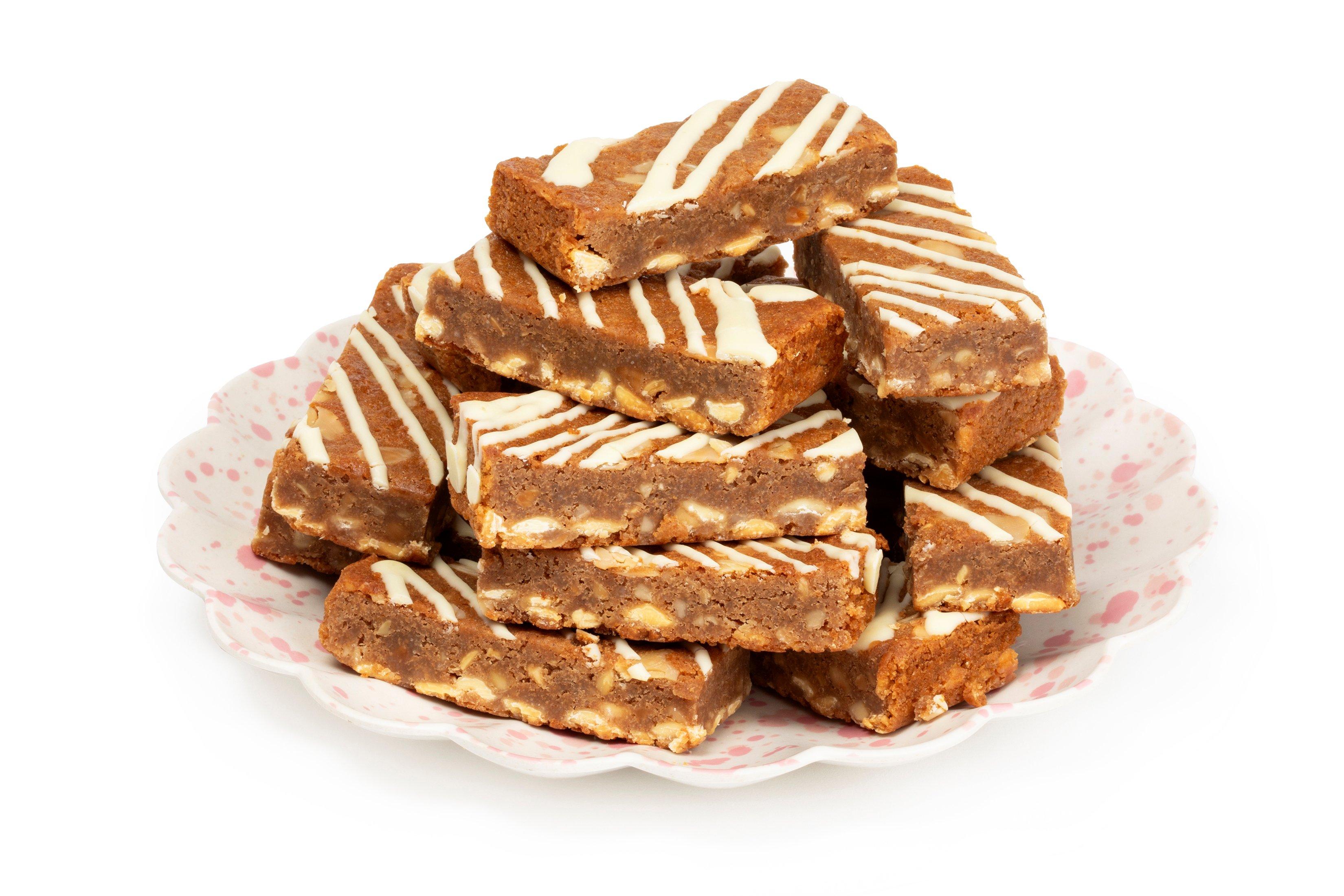 Honeybuns Gluten Free Caramel Blondie Traybake