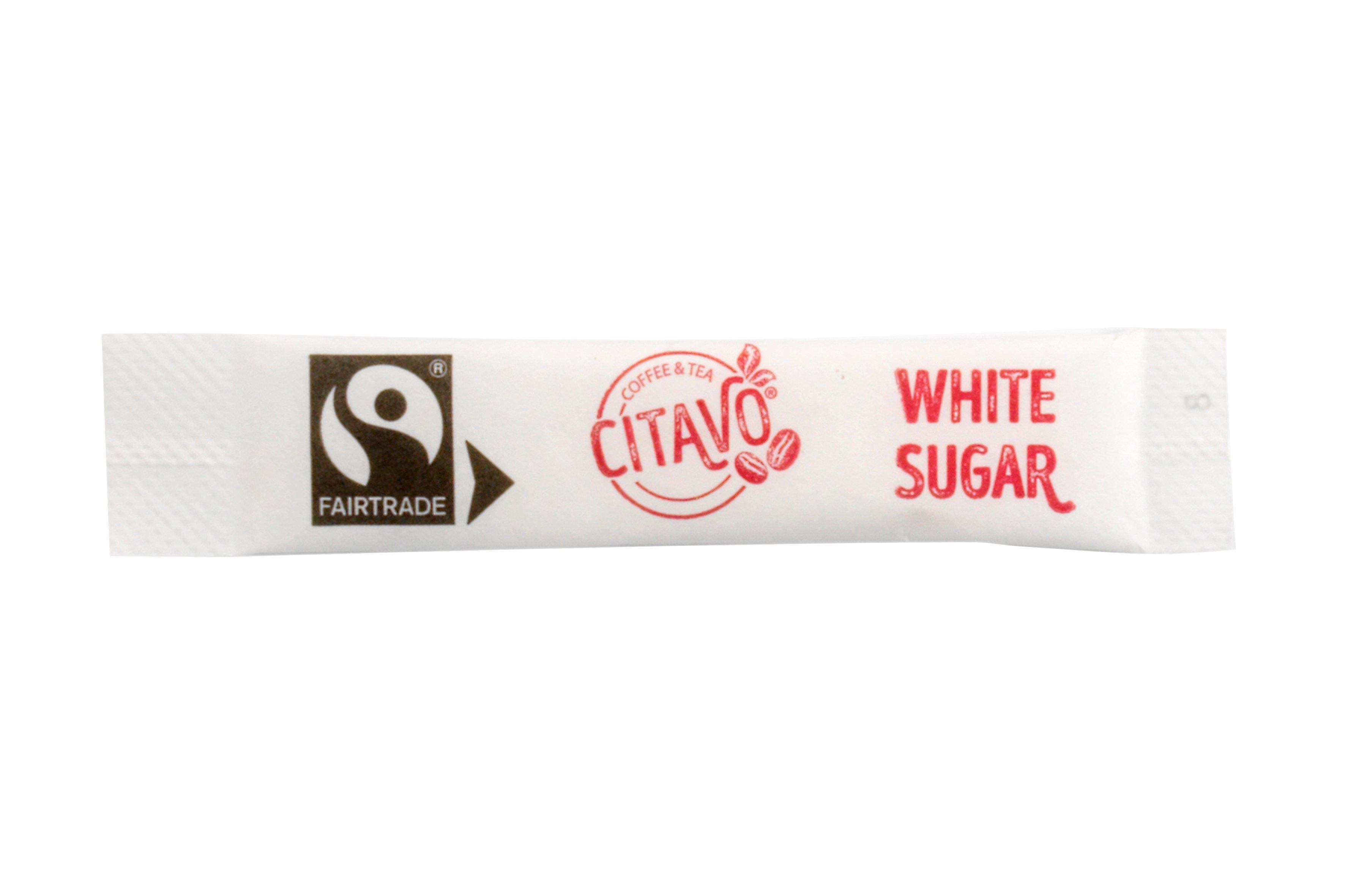 Citavo Classic Fair Trade White Sugar Sticks