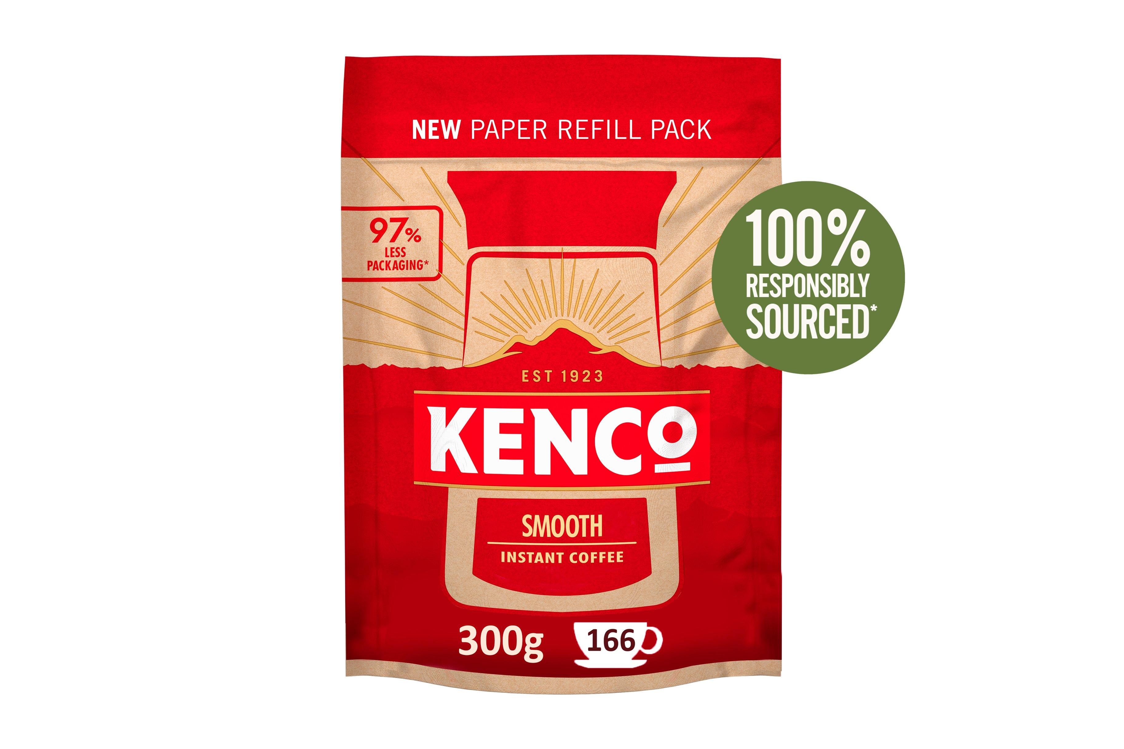 Kenco Smooth Instant Coffee Paper Bag 300g