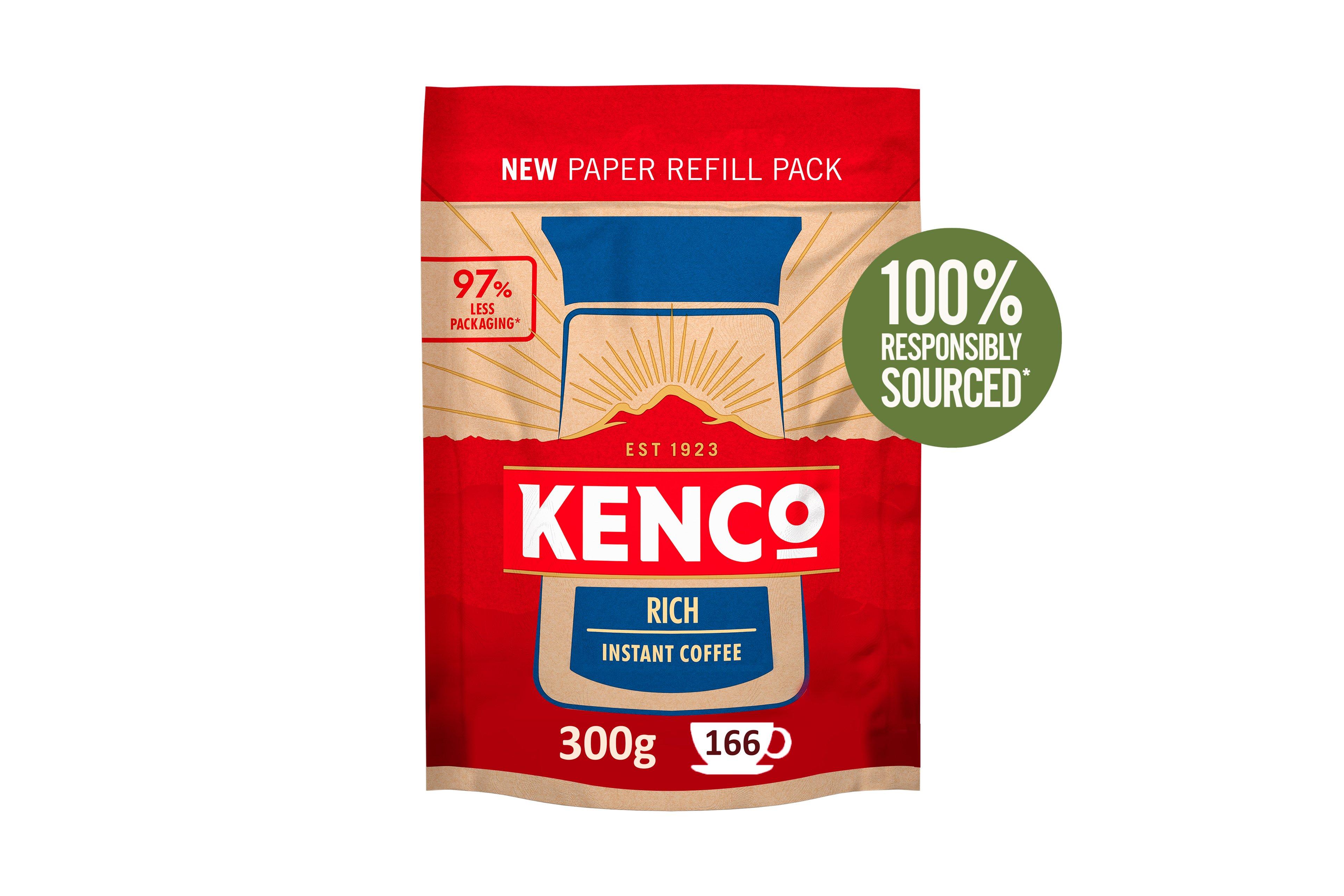 Kenco Rich Instant Coffee Paper Bag 300g