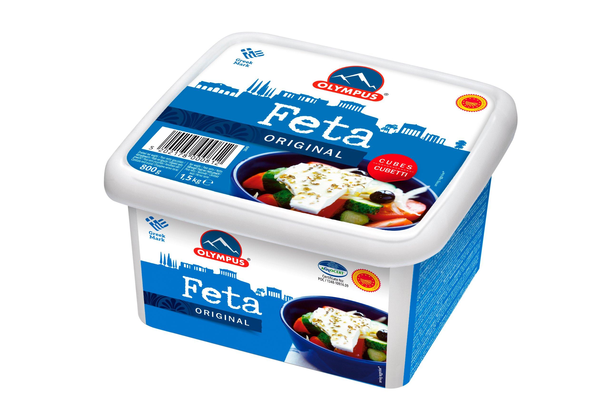 Olympus Feta Cheese Cubes 800g