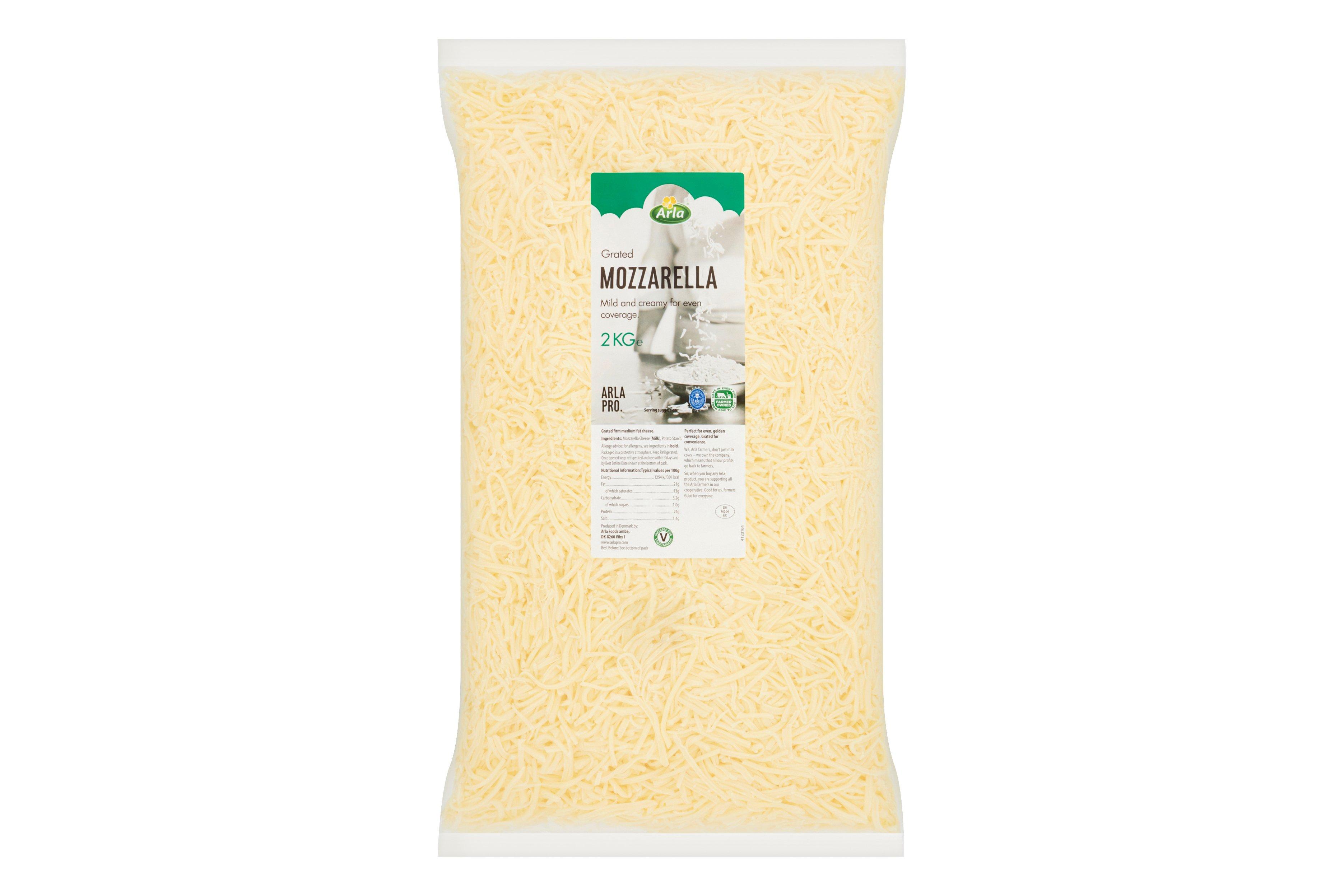 Arla Grated Mozzarella 2kg