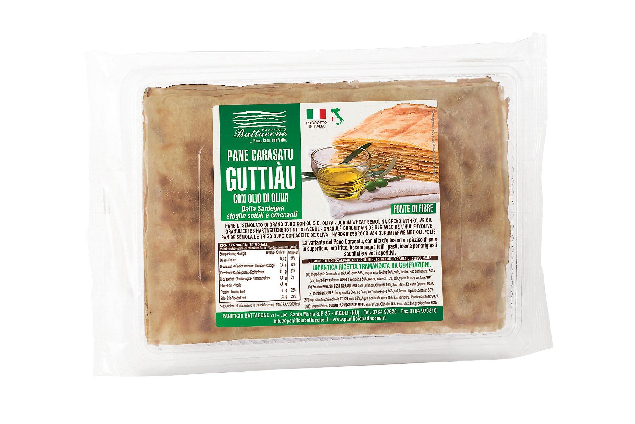 Battacone Sardinian Pane Carasatu Guttiau