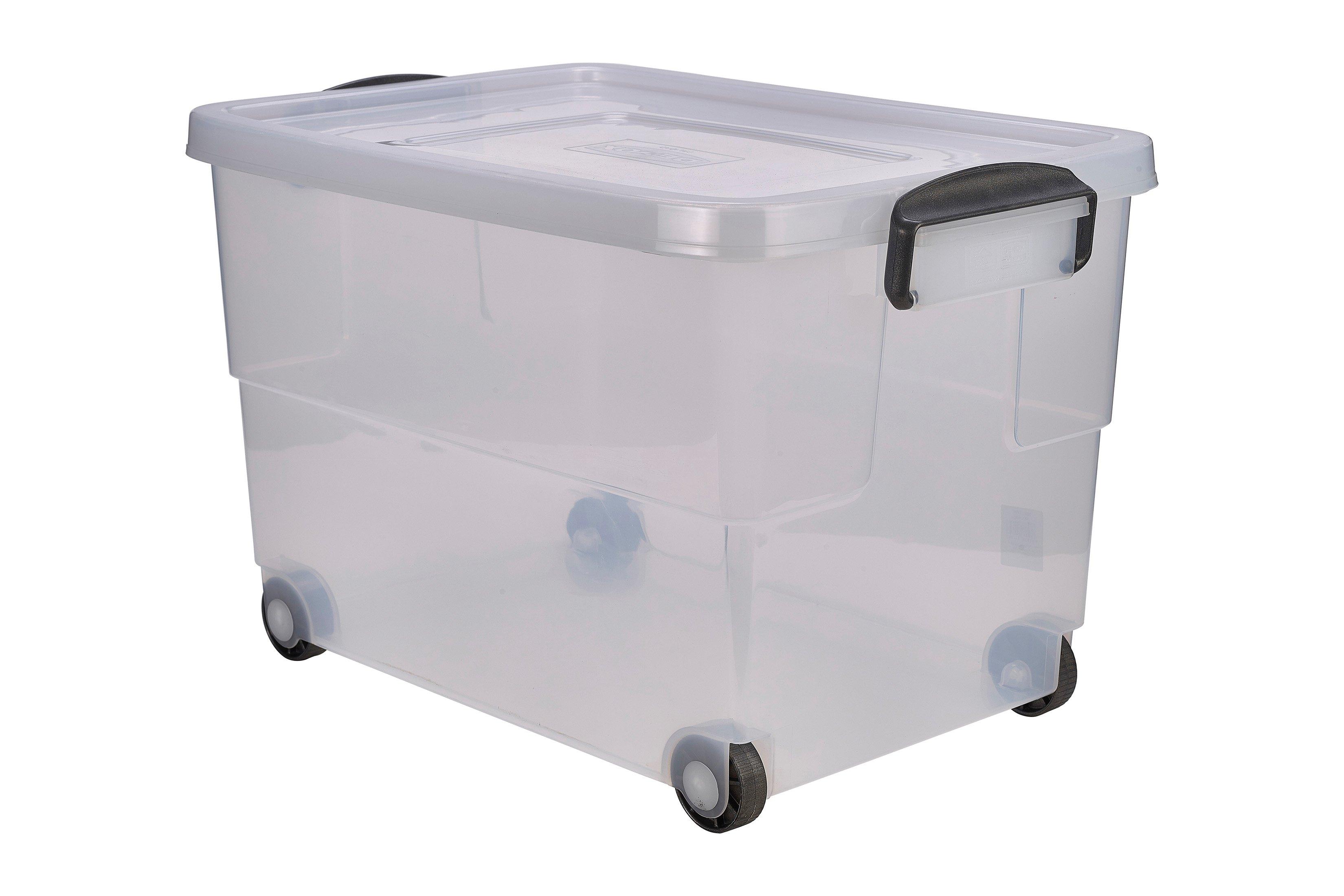 XD Storage Box 60L Clip Hand On Whls 1x4