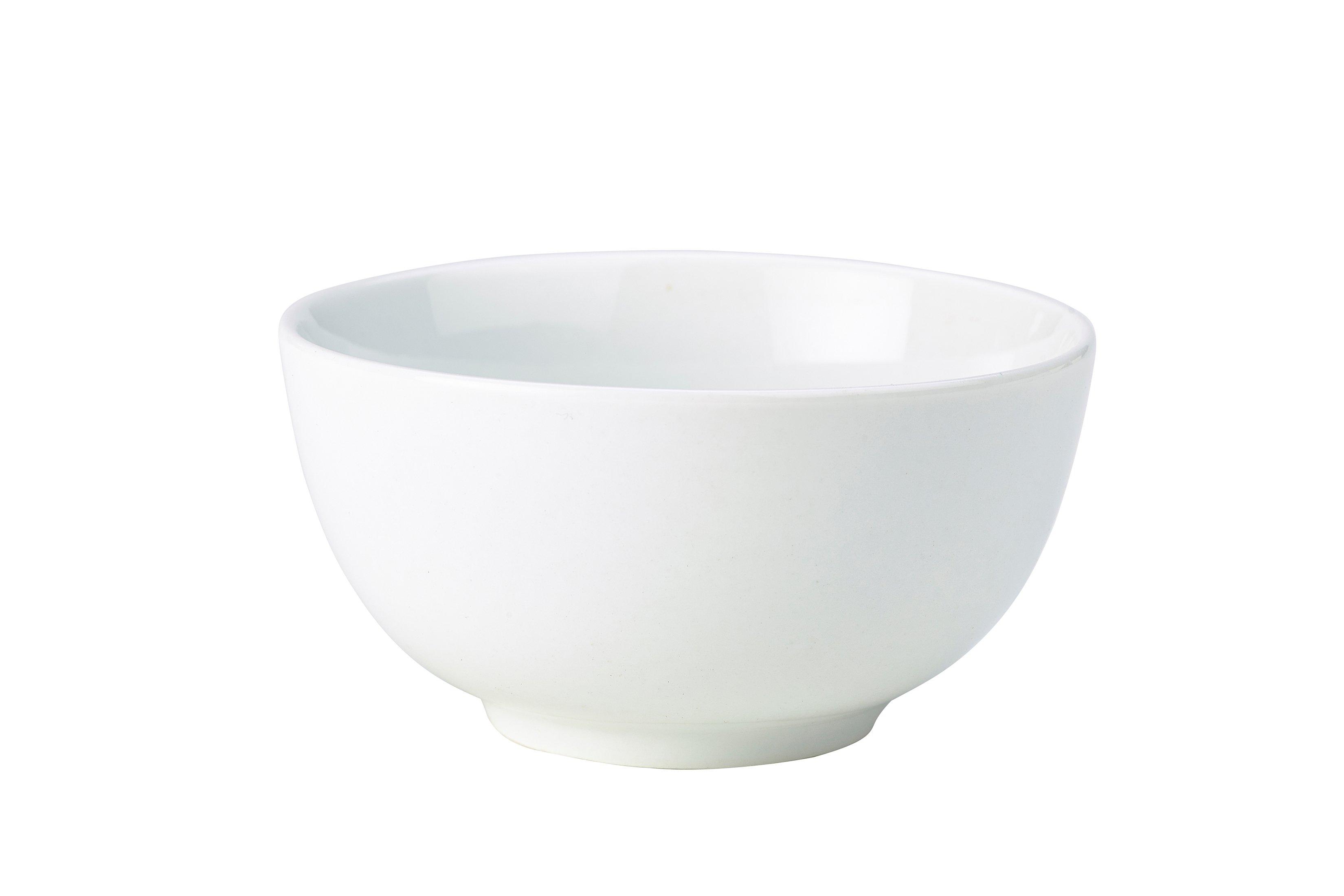 Genware Porcelain Rice Bowl 13cm