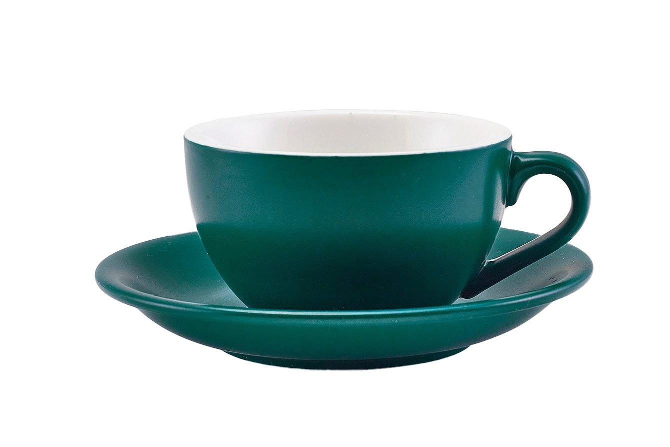 GenWare Porcelain Matt Teal Saucer 13.5cm