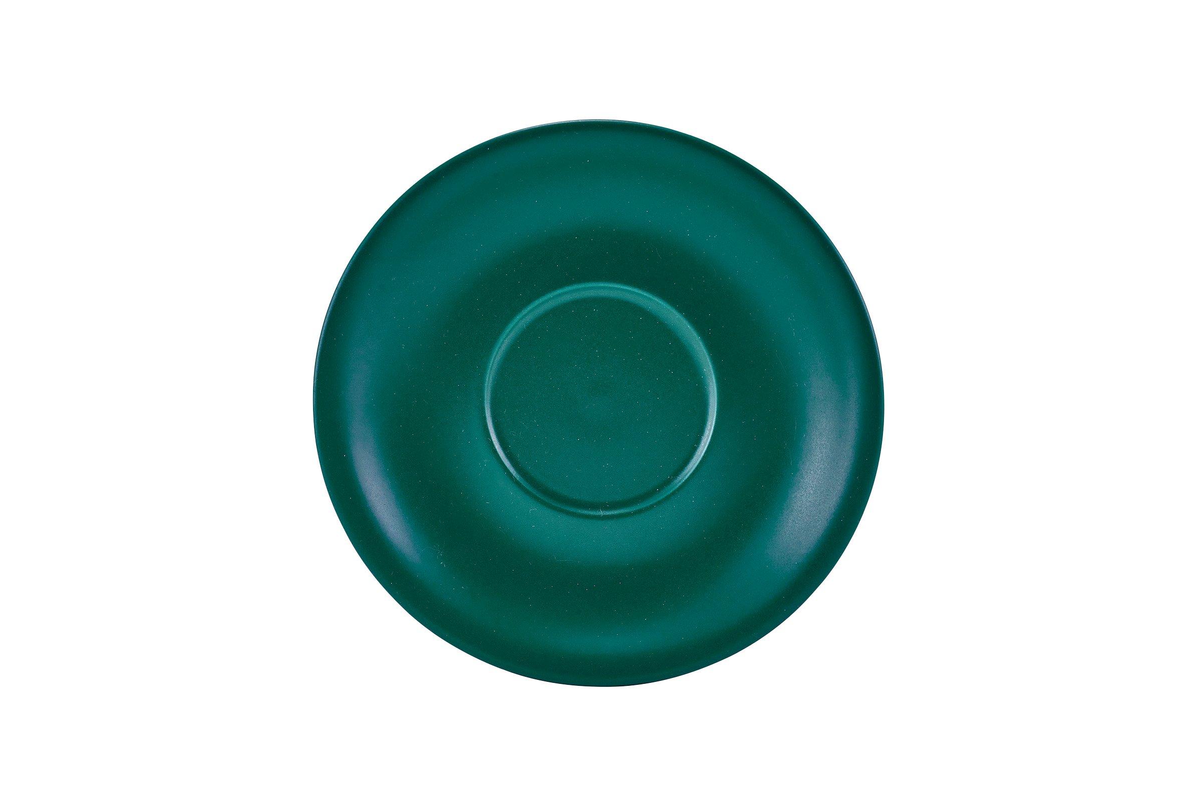 GenWare Porcelain Matt Teal Saucer 16cm