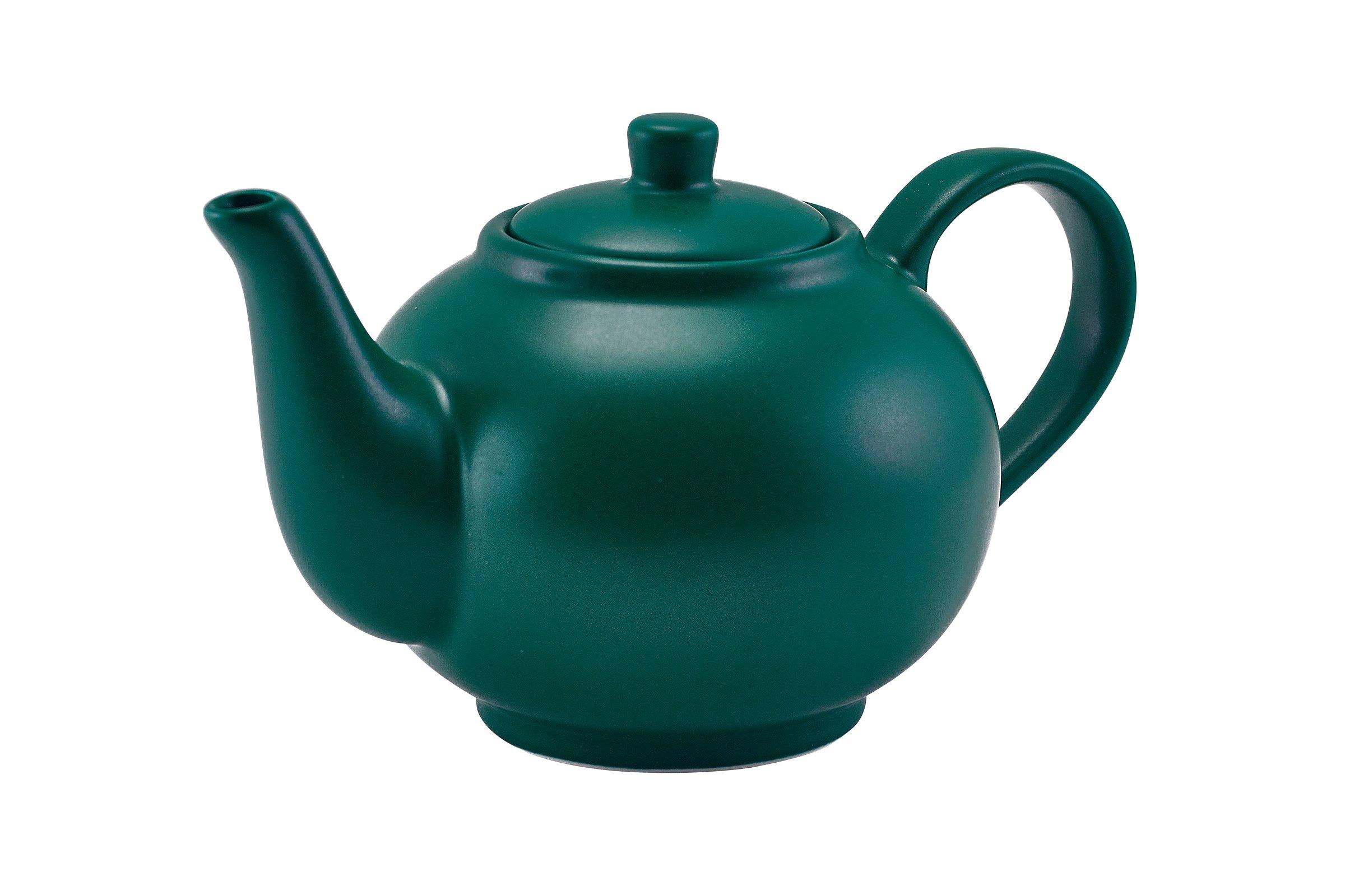GenWare Porcelain Matt Teal Teapot 45cl