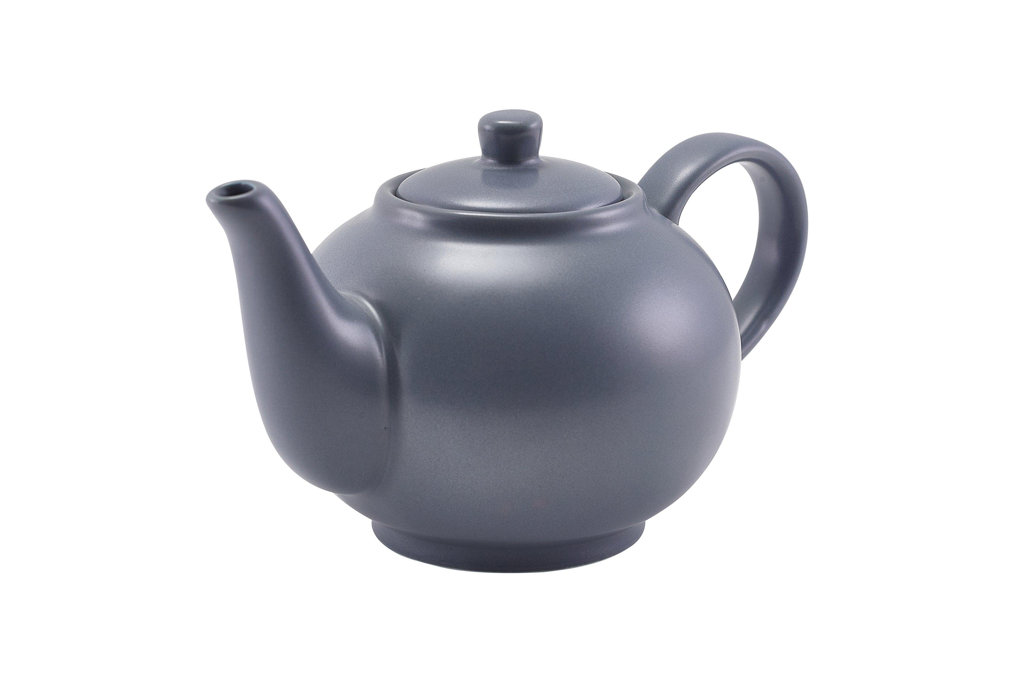 GenWare Porcelain Matt Grey Teapot 45cl