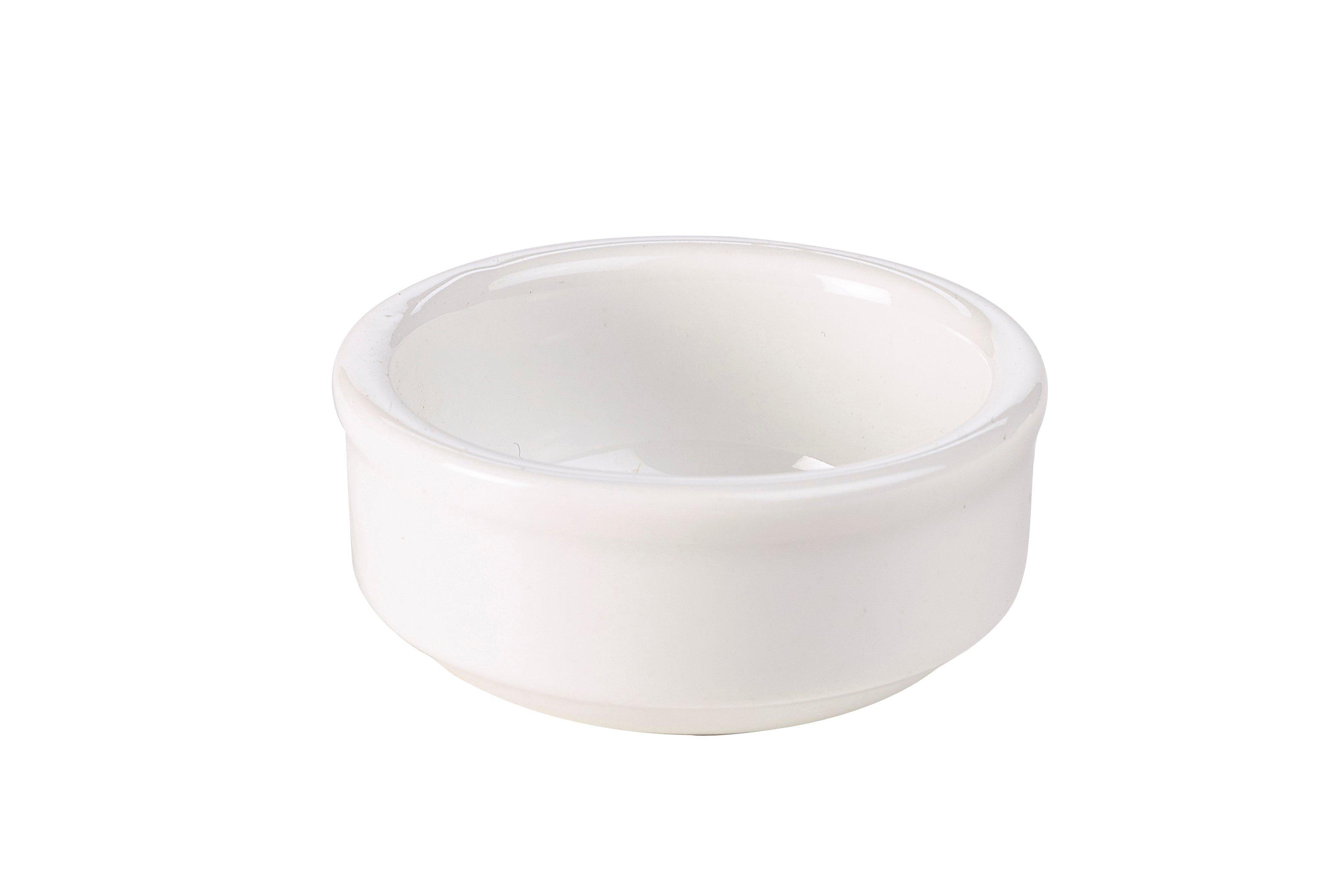 Genware Porcelain Sauce Dish 6cm