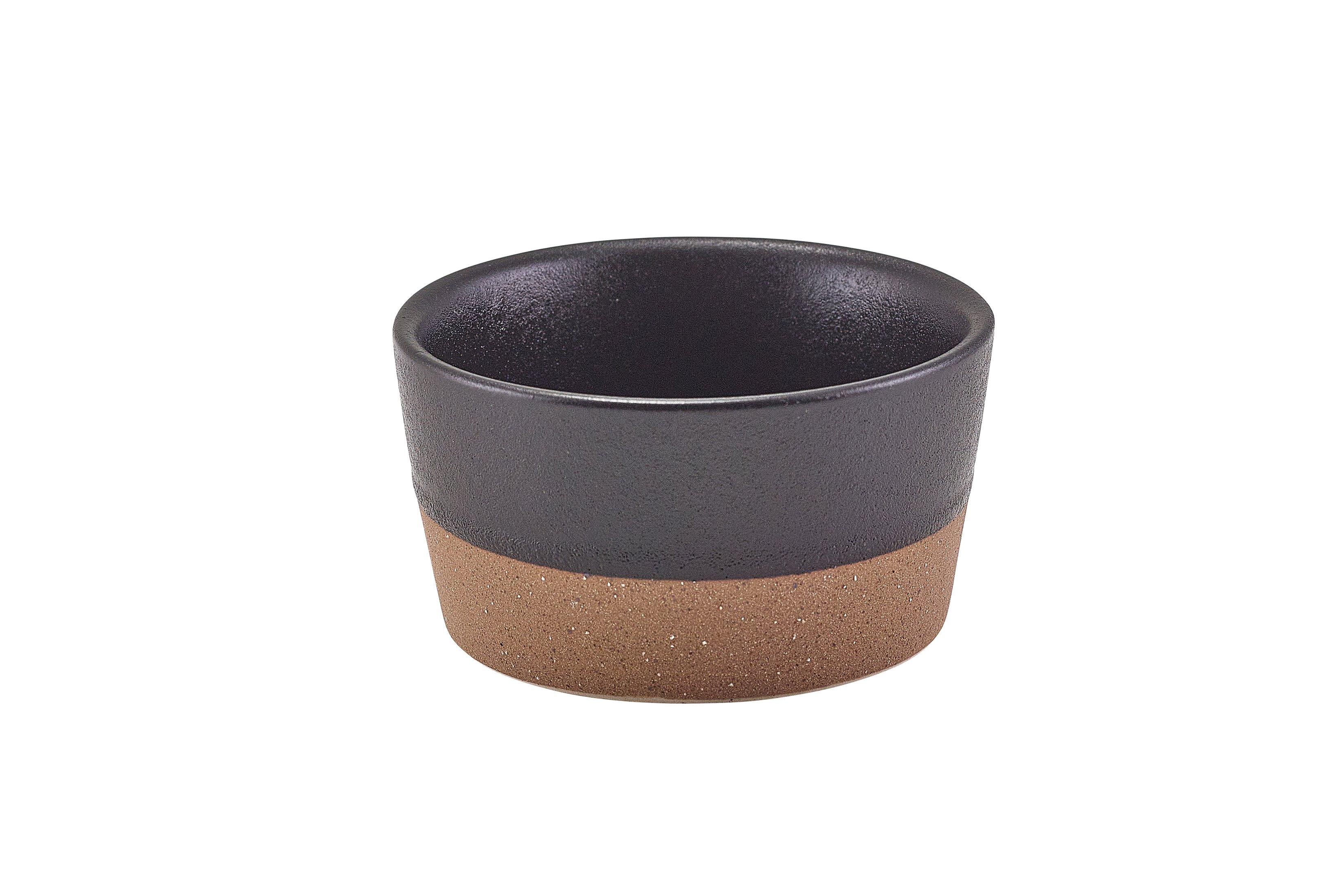 GenWare Kava Black Stoneware Ramekin 7.5cl