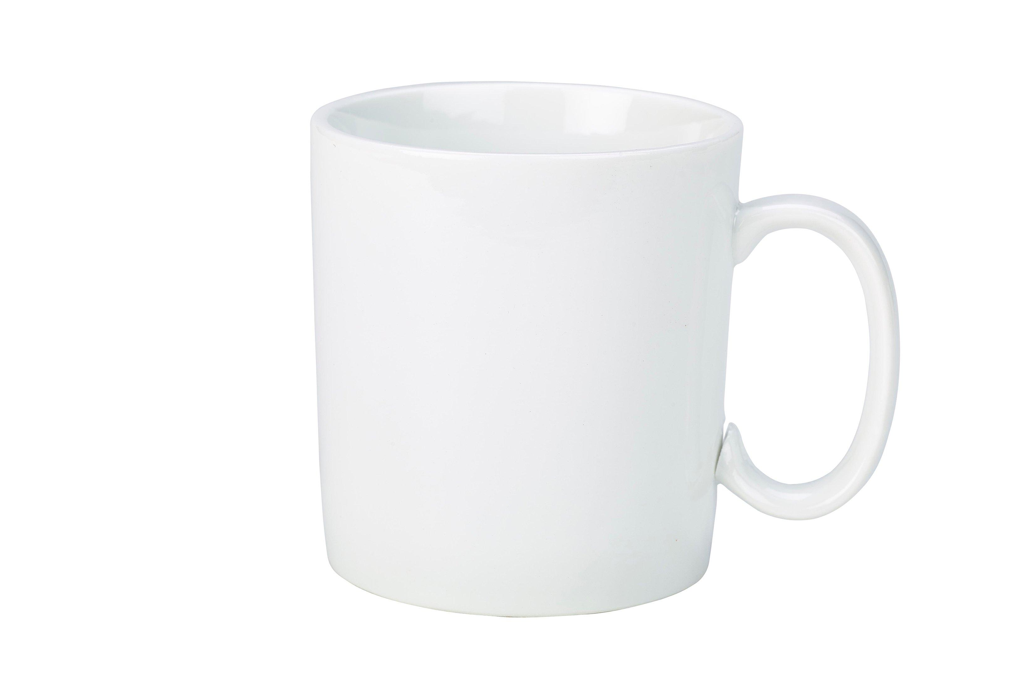 Genware Porcelain Straight Sided Mug 34cl