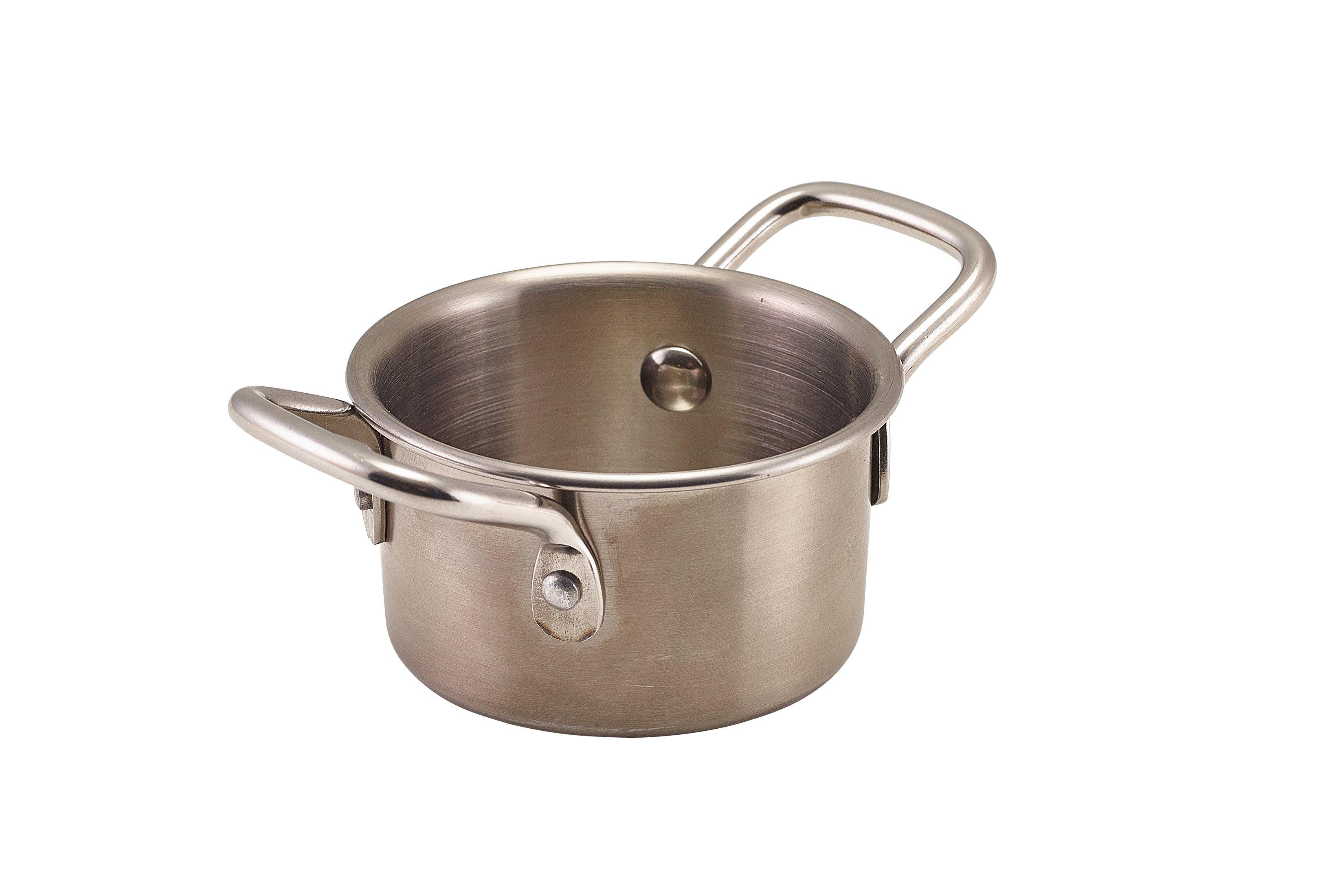 GenWare Mini Stainless Steel Casserole Dish 20cl