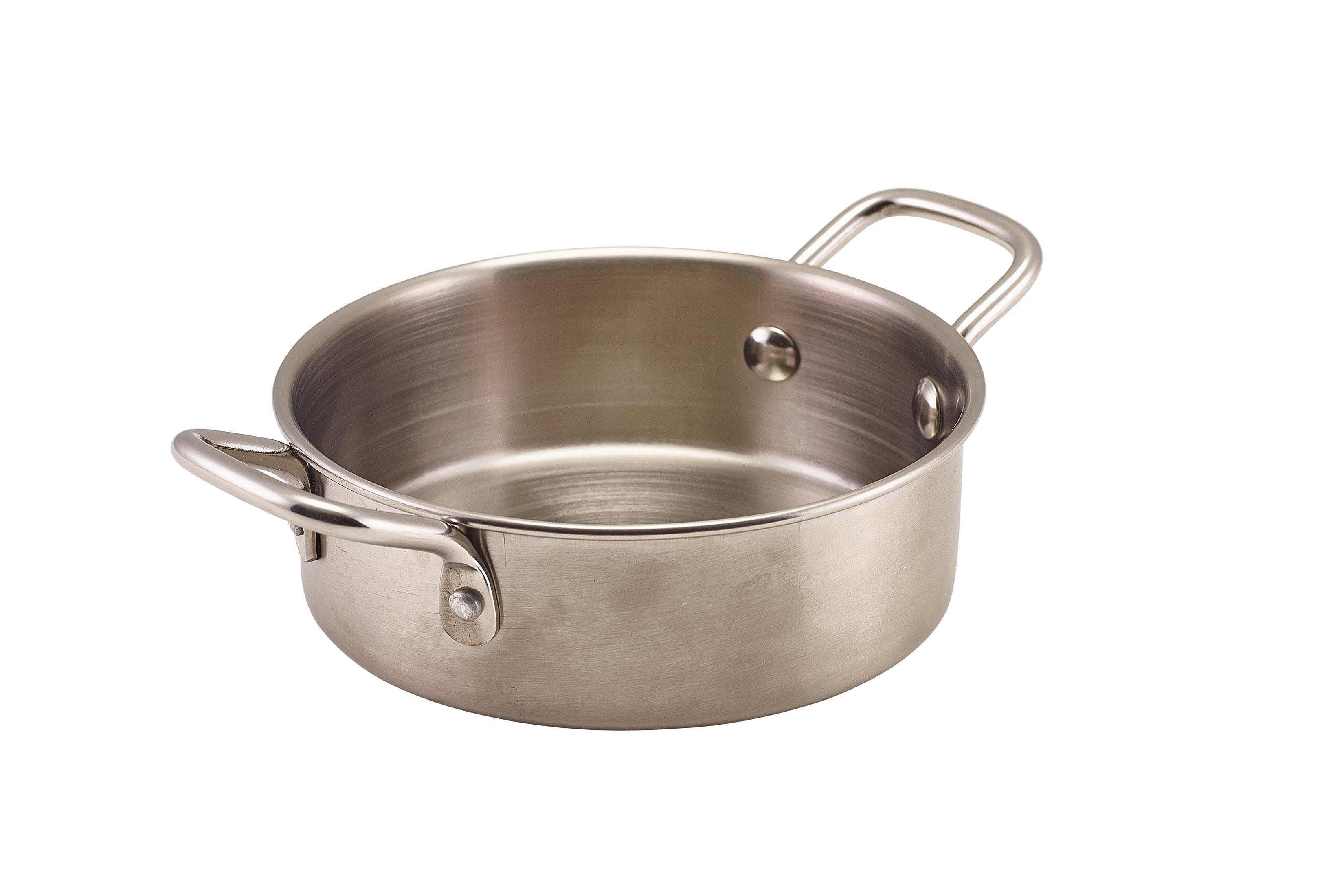 GenWare Mini Stainless Steel Casserole Dish 45cl