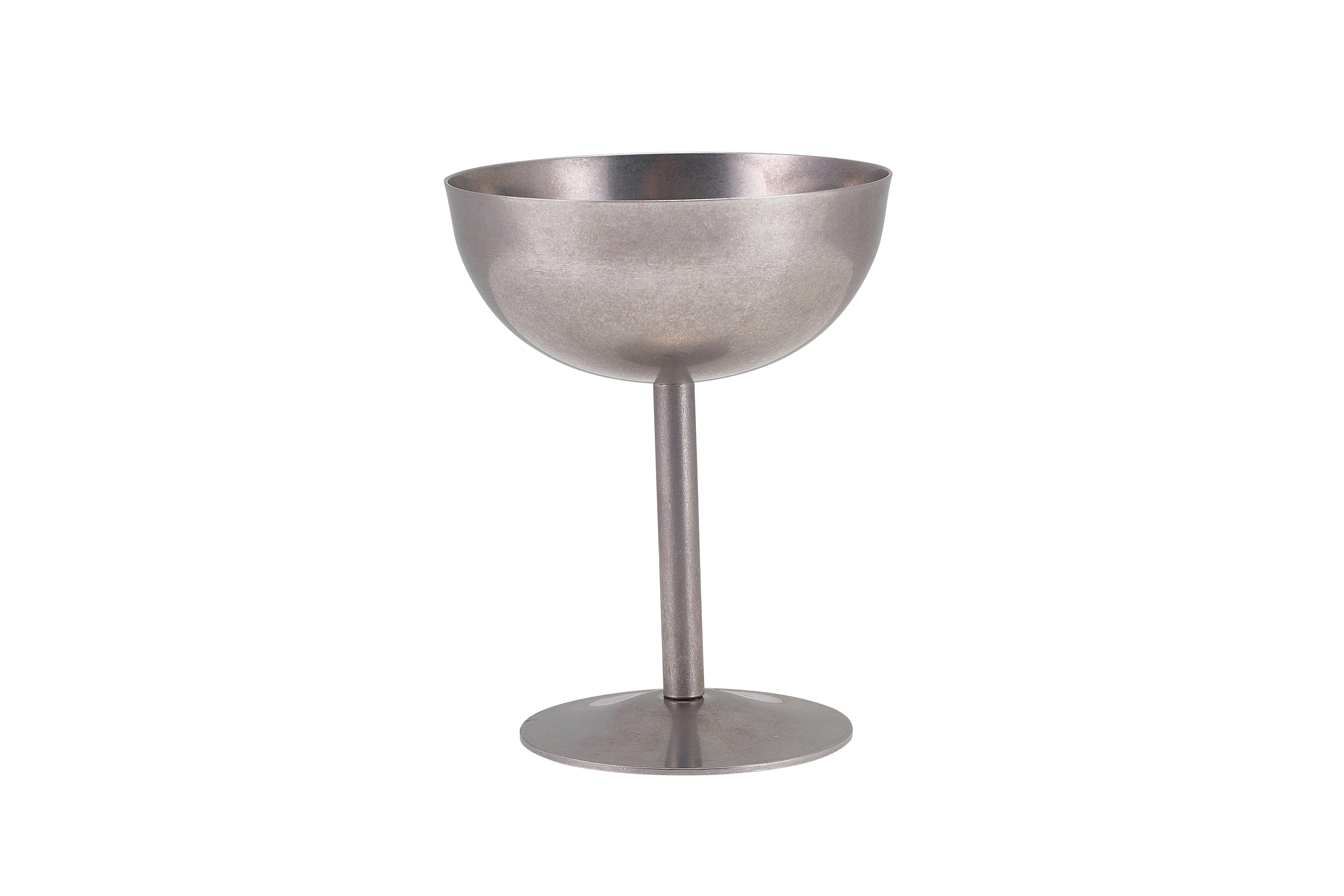 GenWare Vintage Steel Stemmed Sundae Cup 23cl
