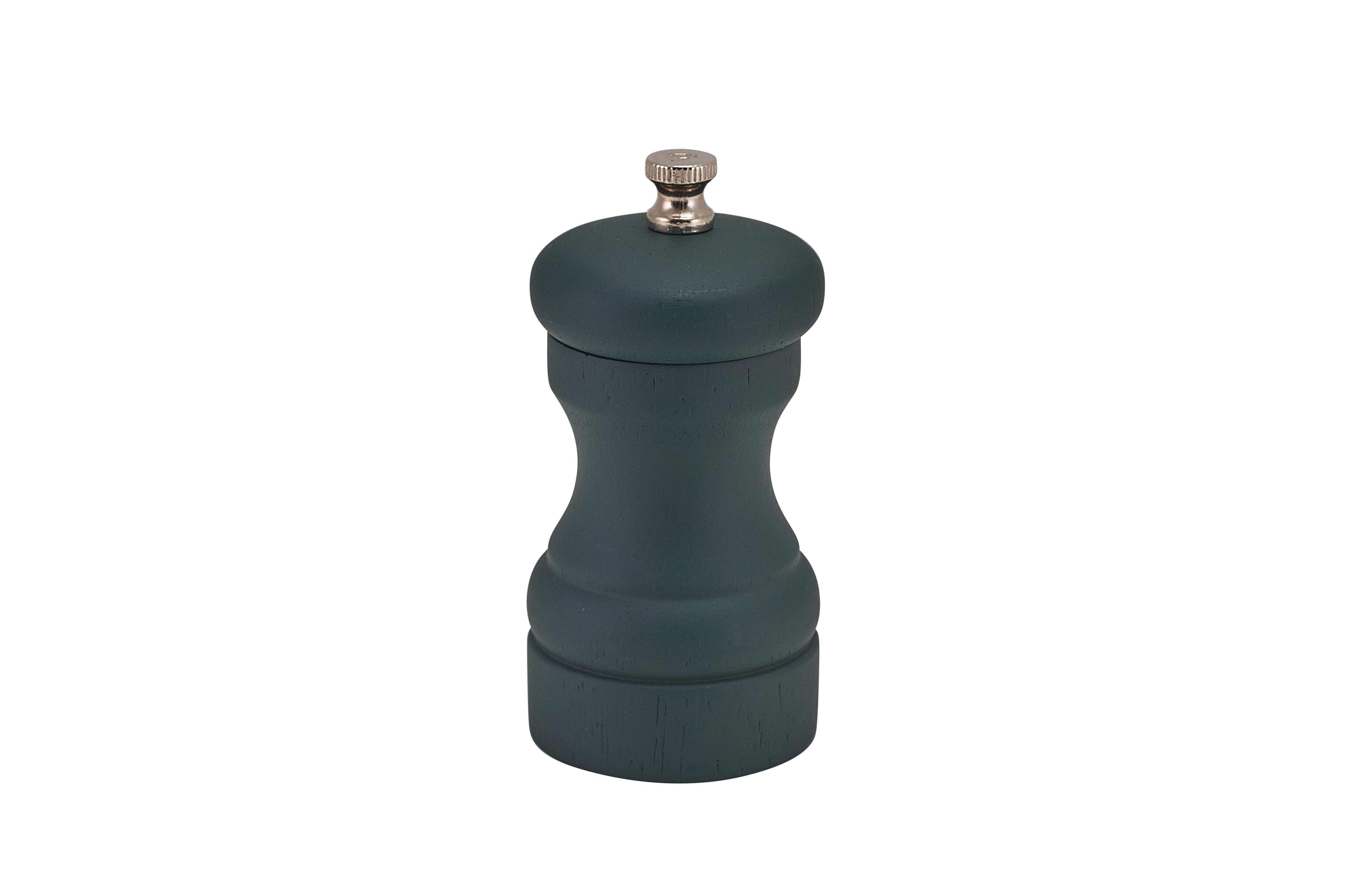 GenWare Dark Green Wood Salt/ Pepper Grinder 10cm