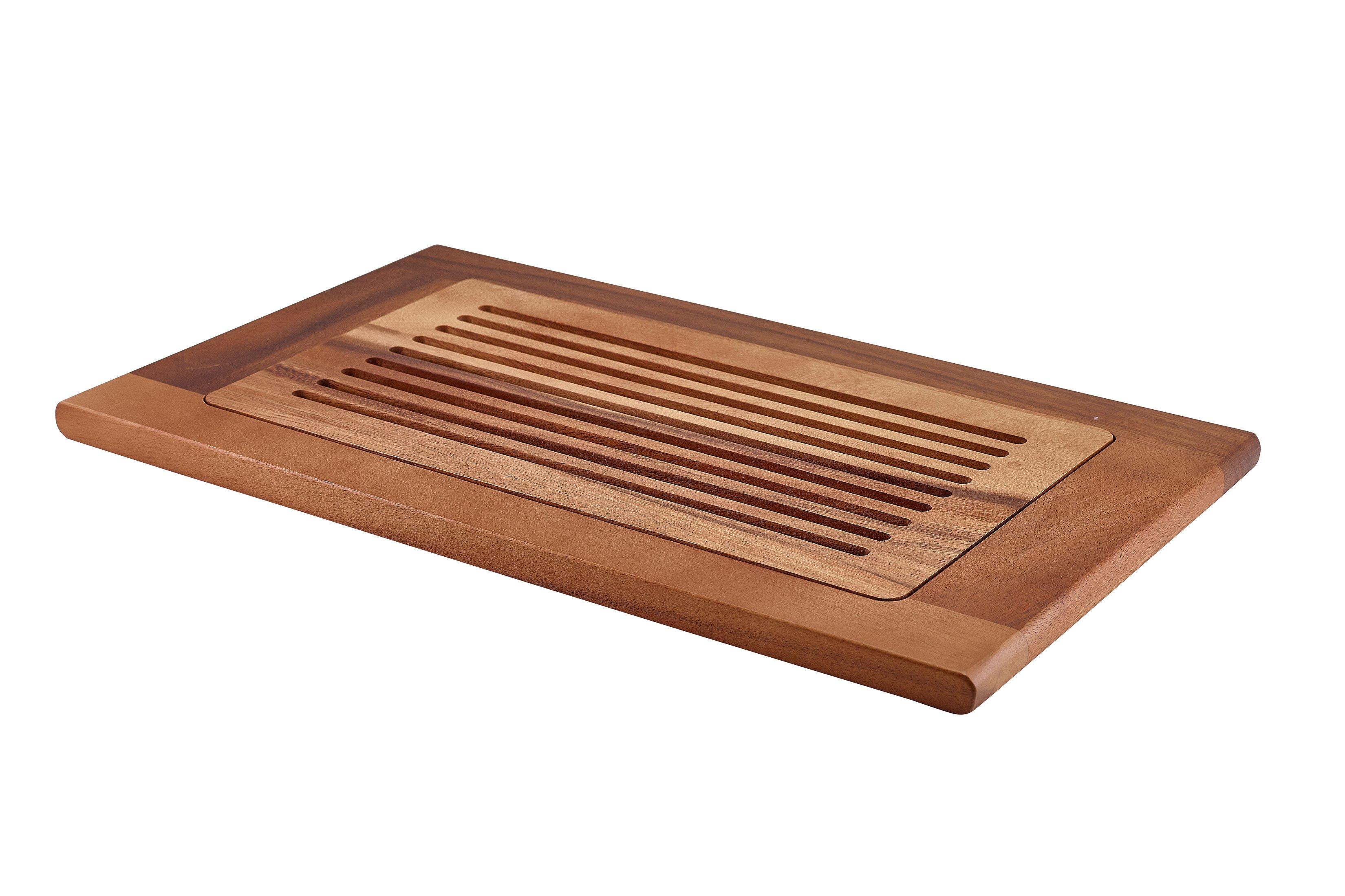 Acacia Wood Slatted Chopping Board GN 1/1