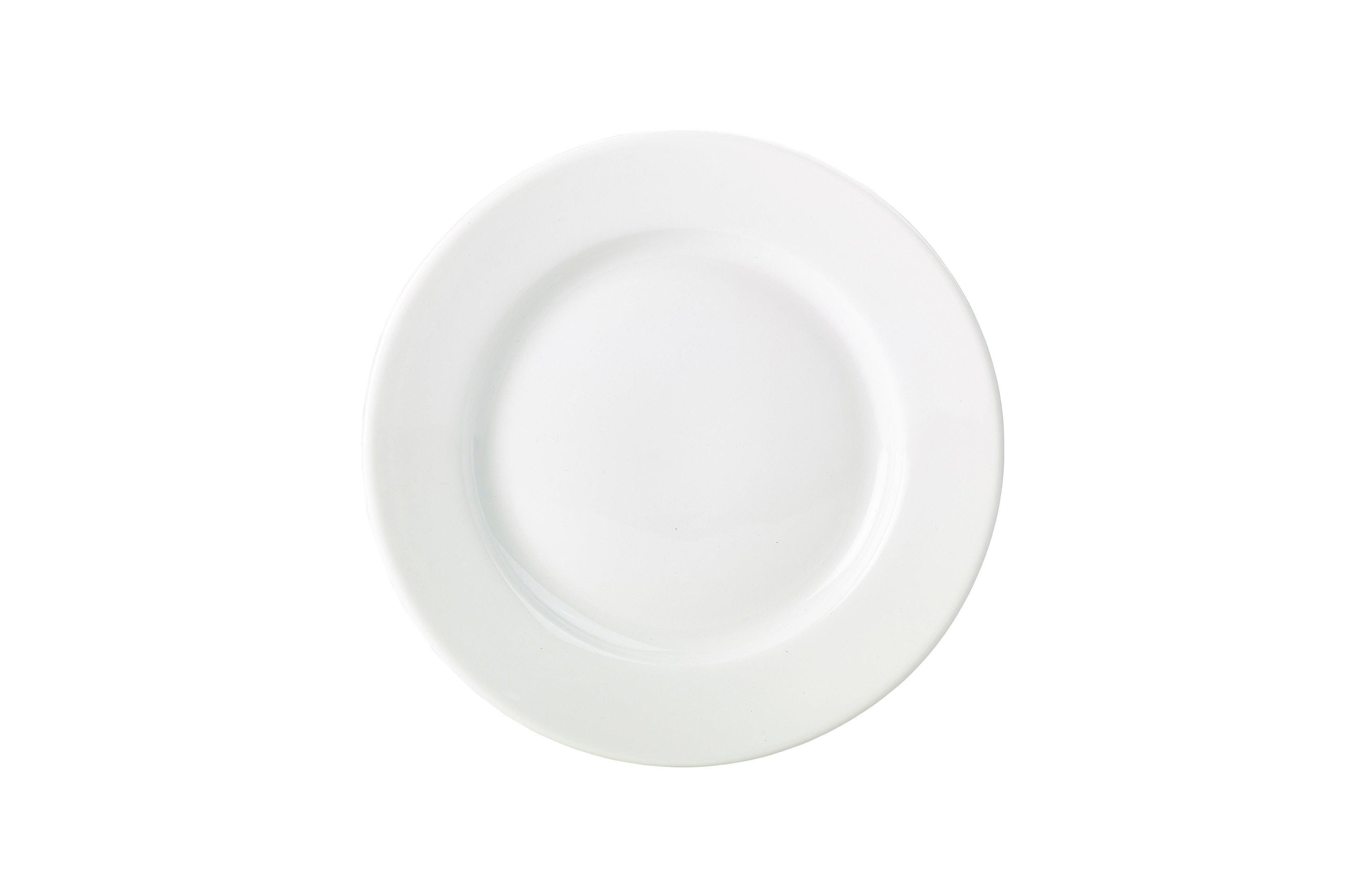 Genware Porcelain Classic Winged Plate 19cm