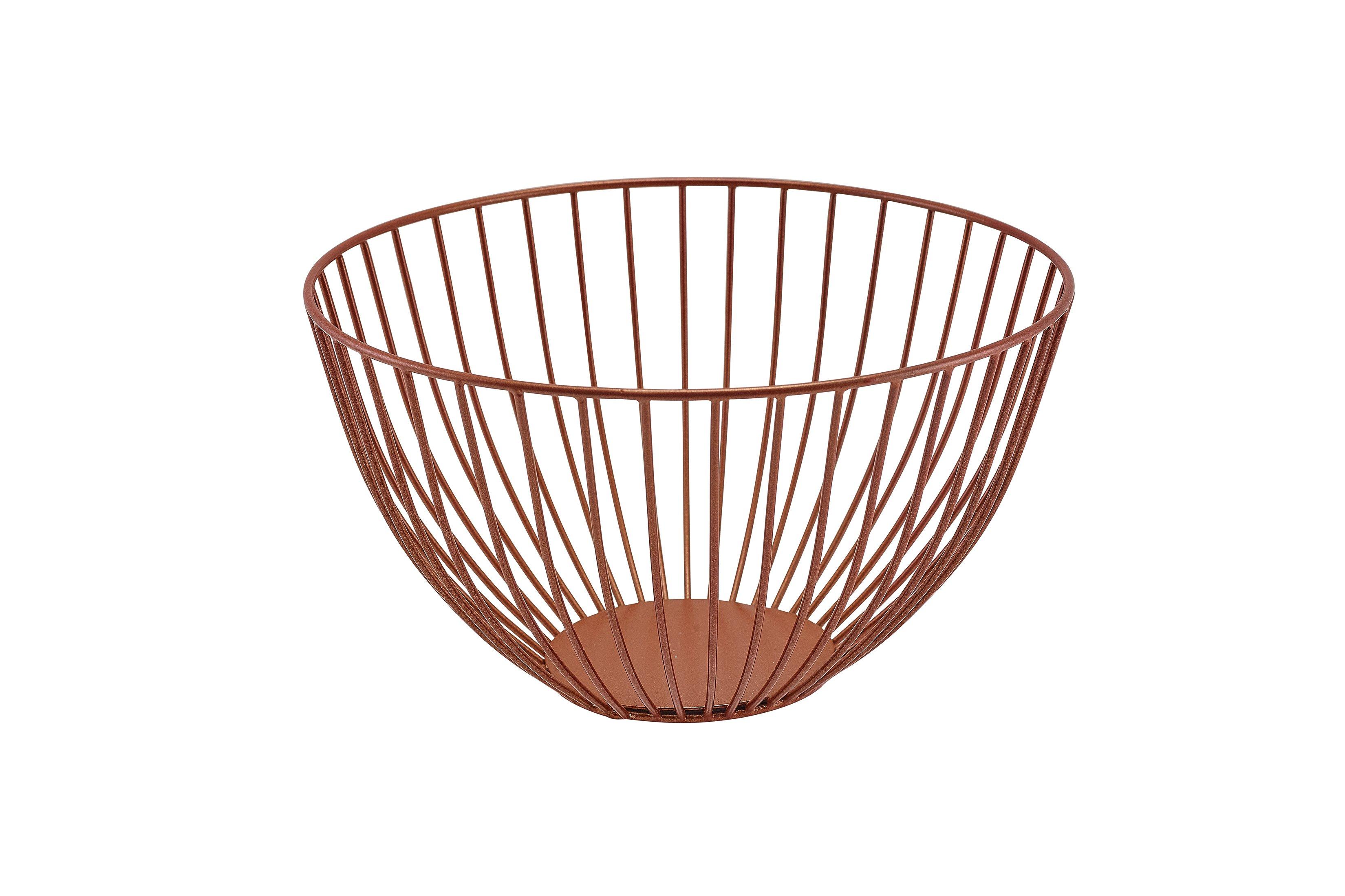 GenWare Round Copper Wire Basket 24cm