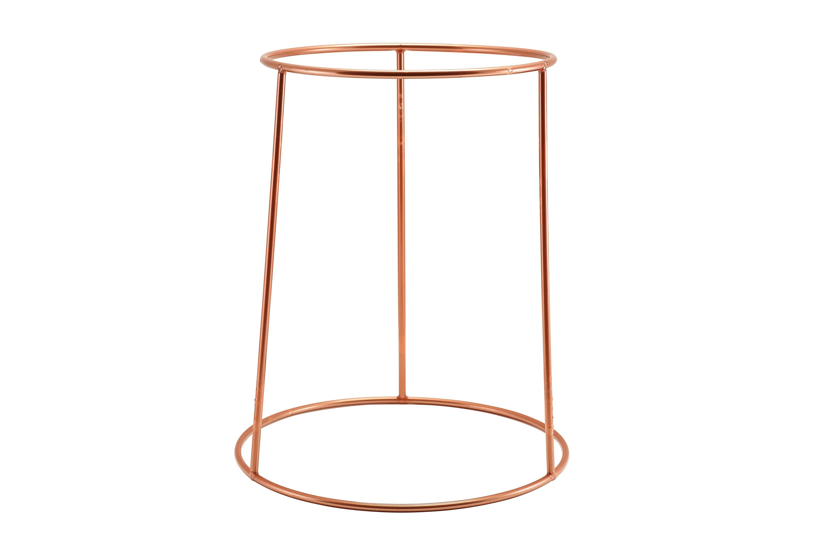 GenWare Copper Anti-Slip Round Buffet Riser 30cm
