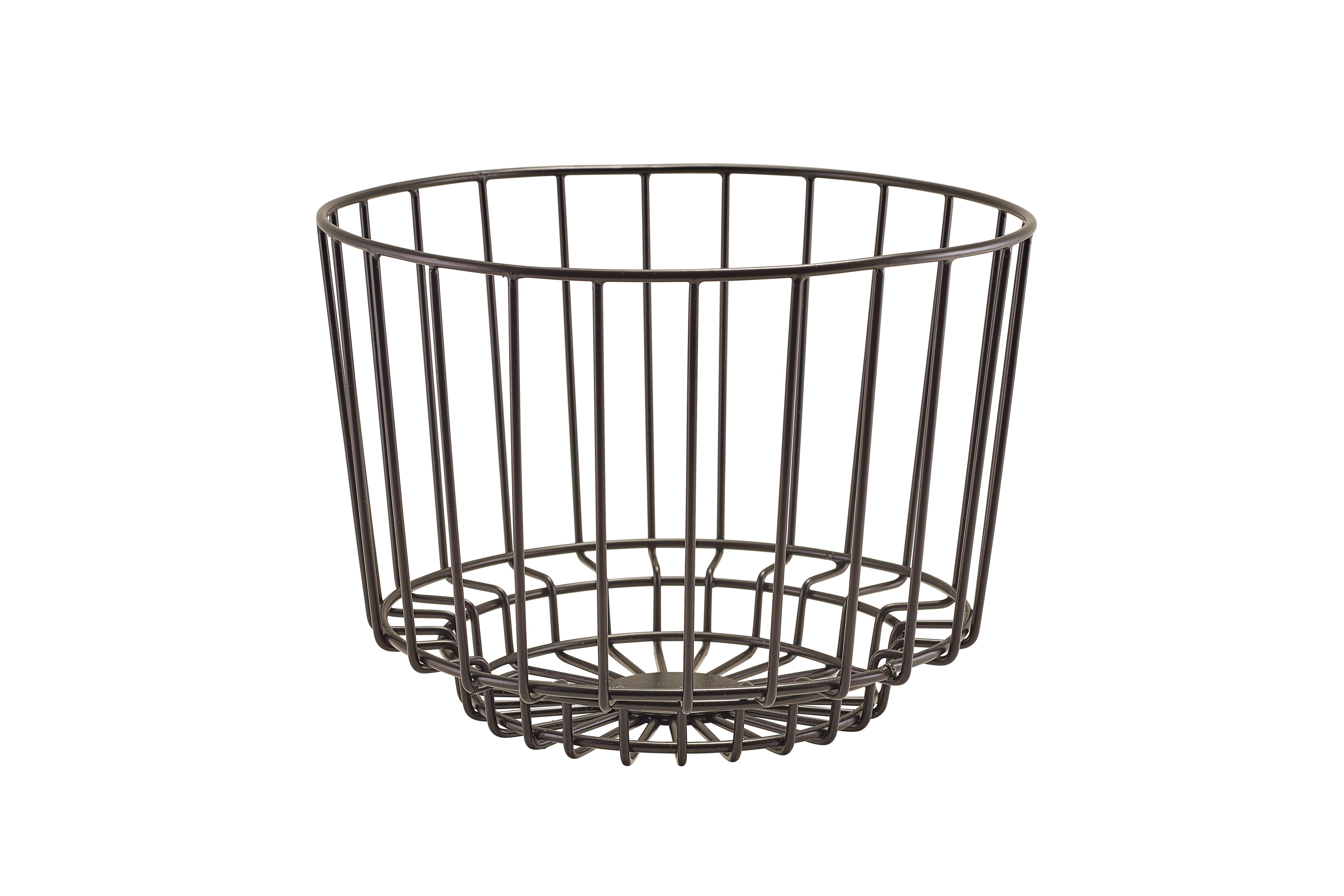 GenWare Black Deco Display Basket 25cm