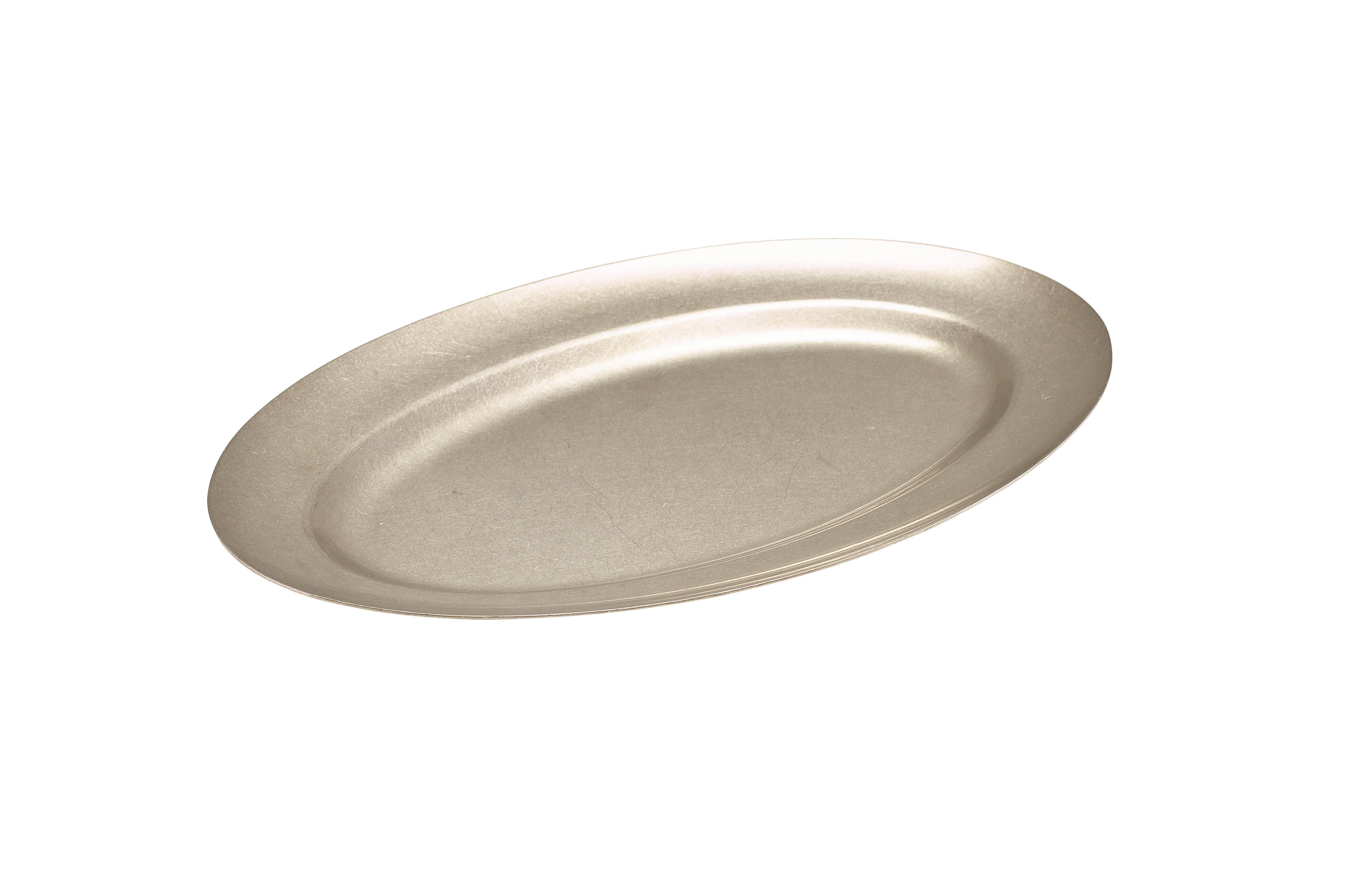 GenWare Vintage Steel Oval Platter 30cm
