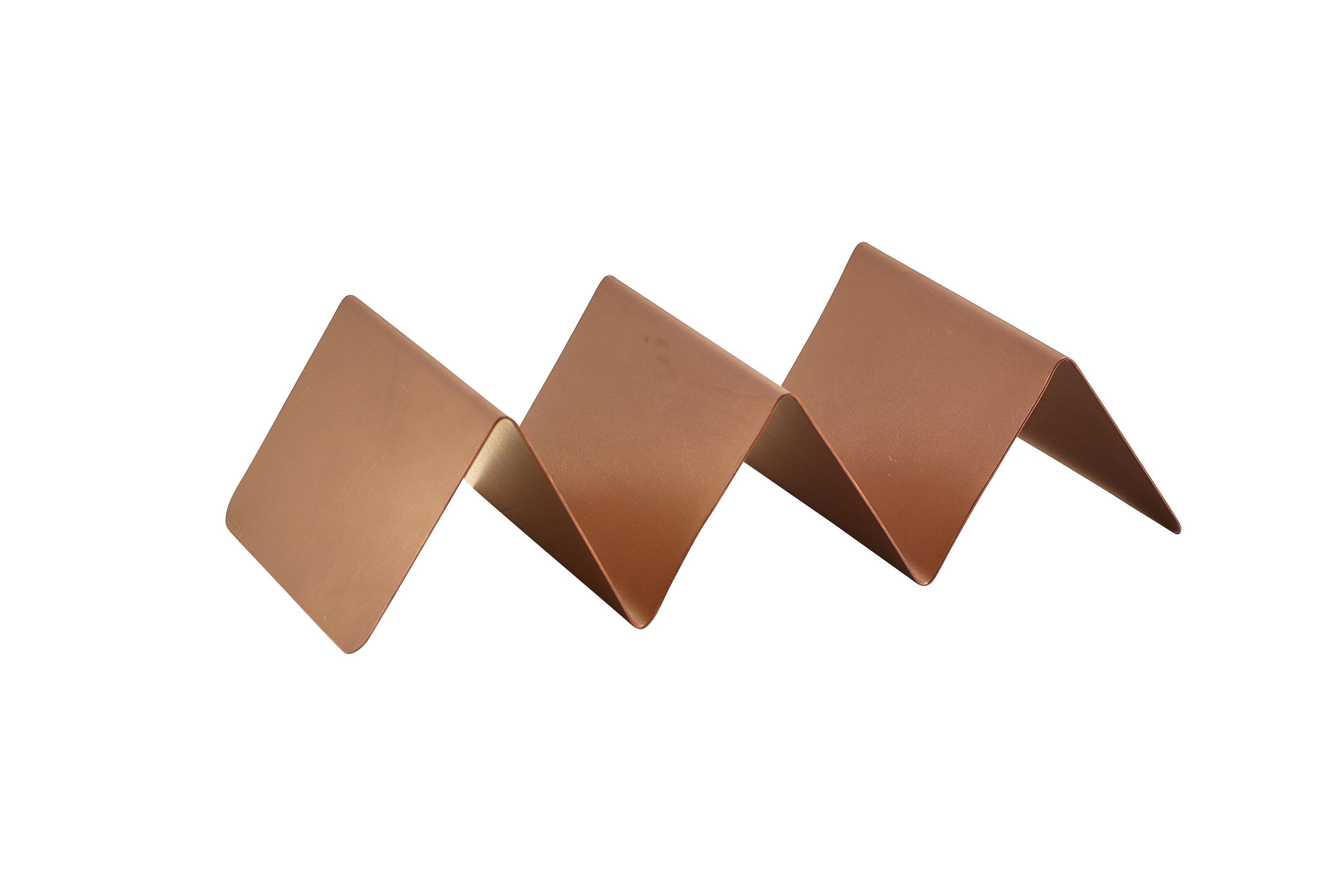 GenWare Copper Vintage Steel Fast Food Stand 2 Slot