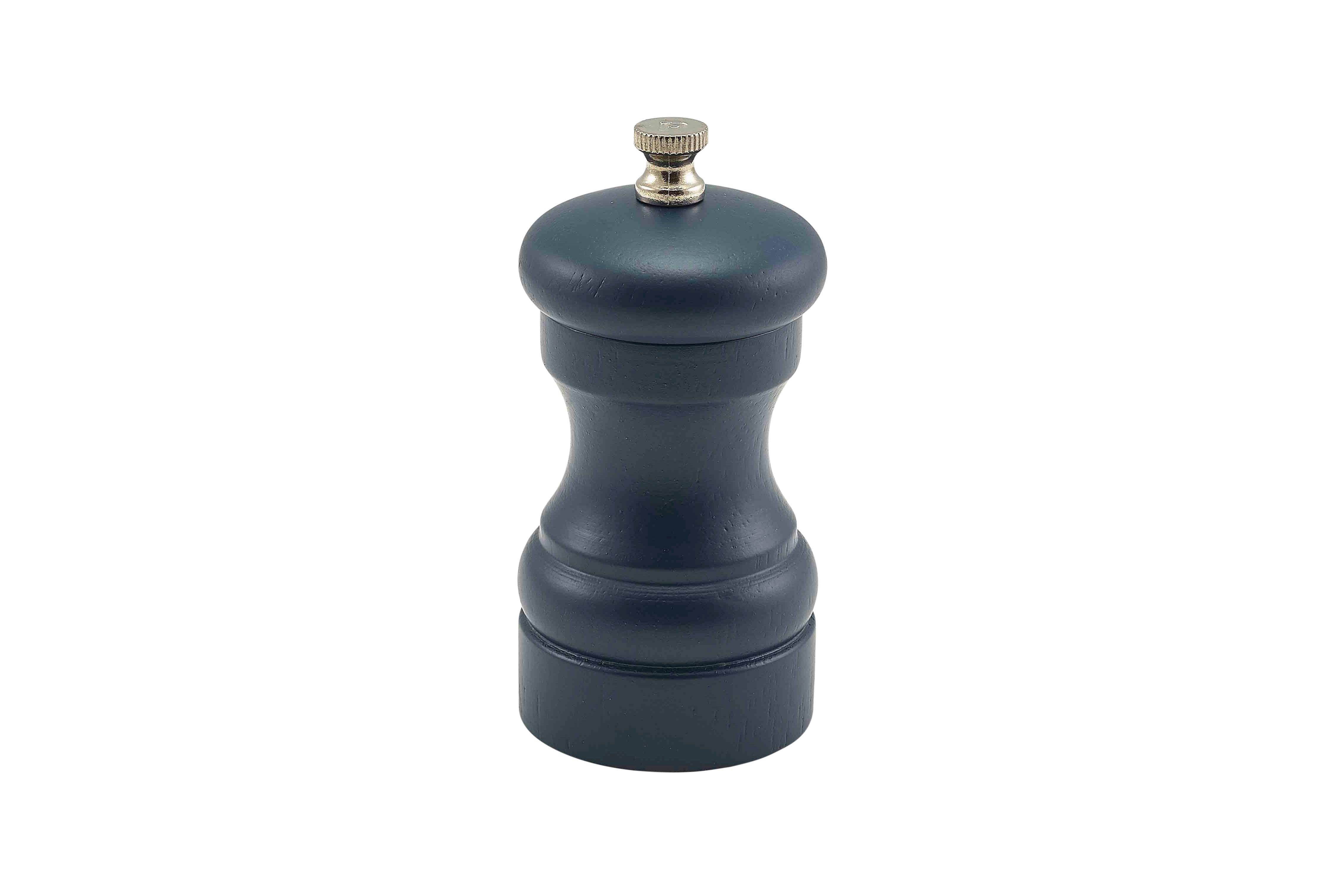 Blue Wooden Salt/ Pepper Grinder 10cm
