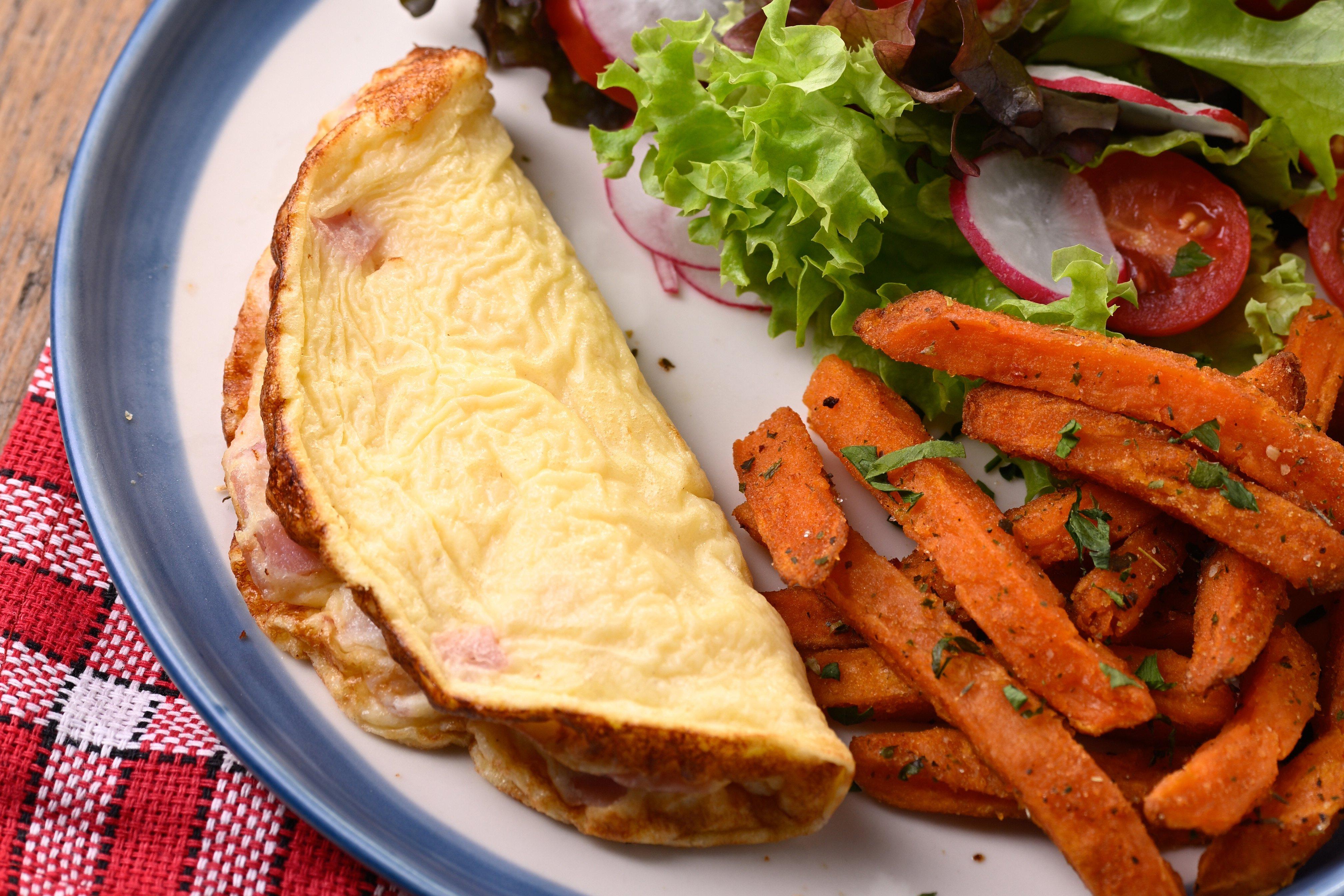 Great British Egg Company Ham & Cheese Folded Omelette