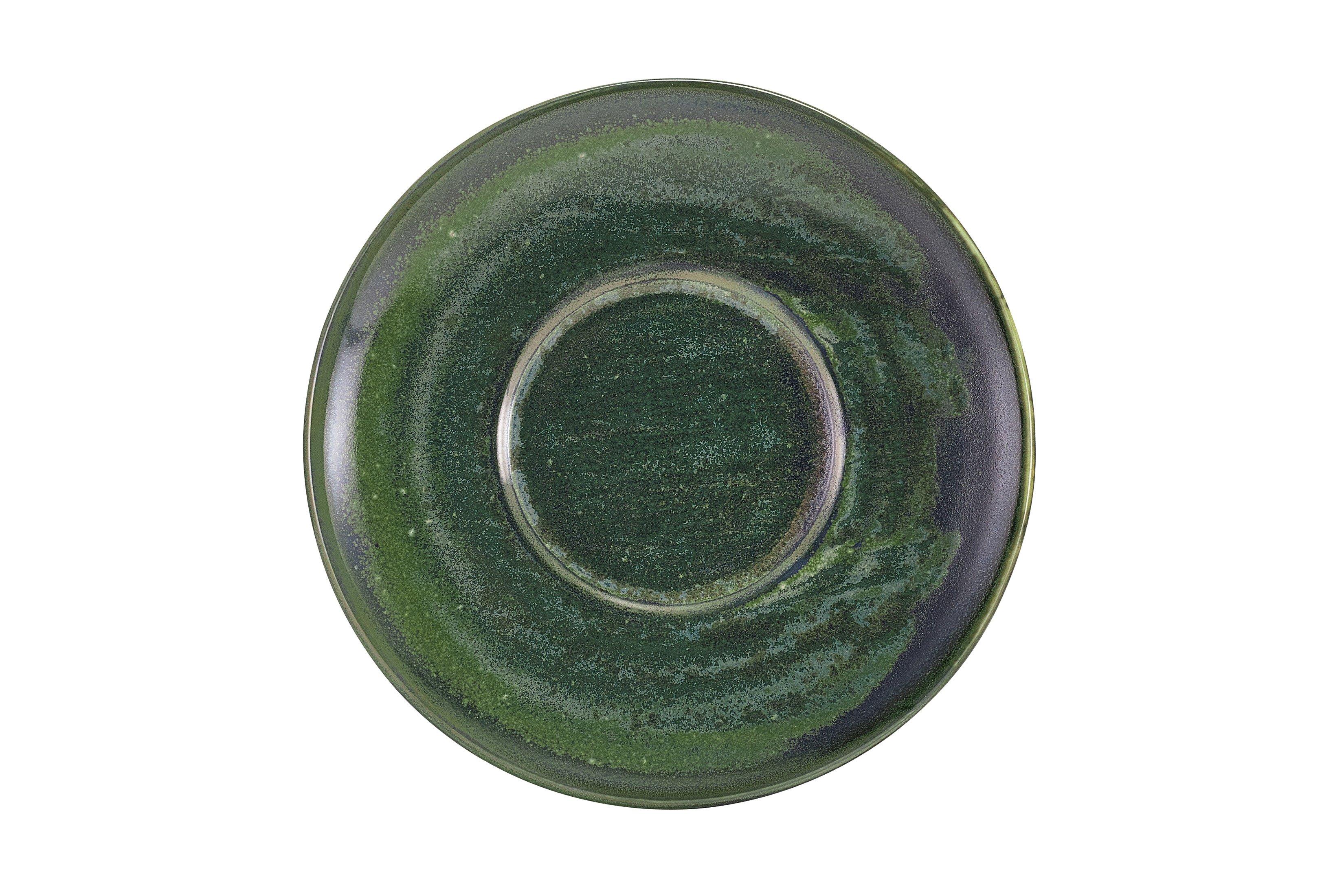 Terra Porcelain Aqua Green Saucer 14.5cm