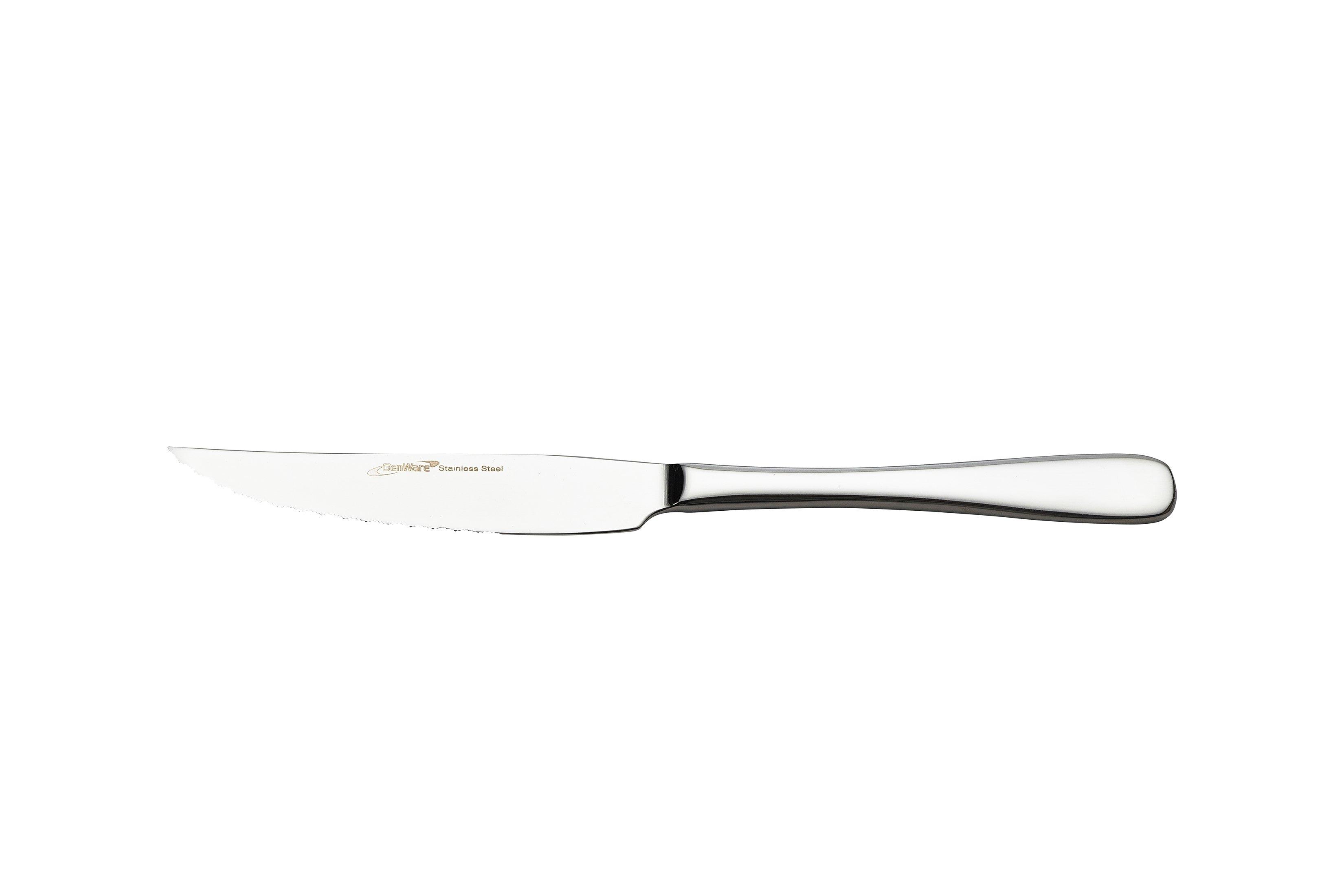 Genware Florence Steak Knife 18/0 (Dozen)