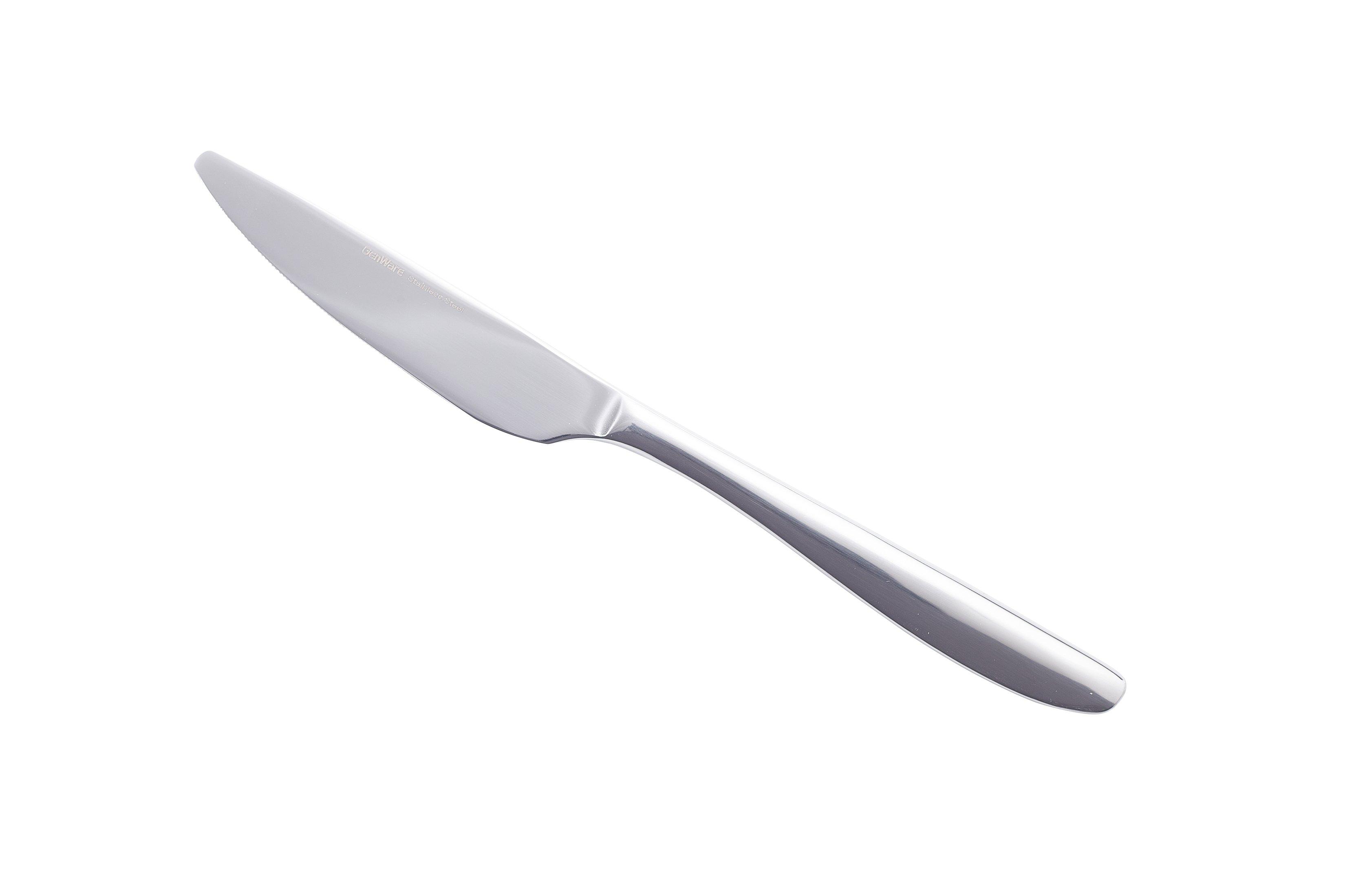 Genware Saffron Dessert Knife 18/0 (Dozen)