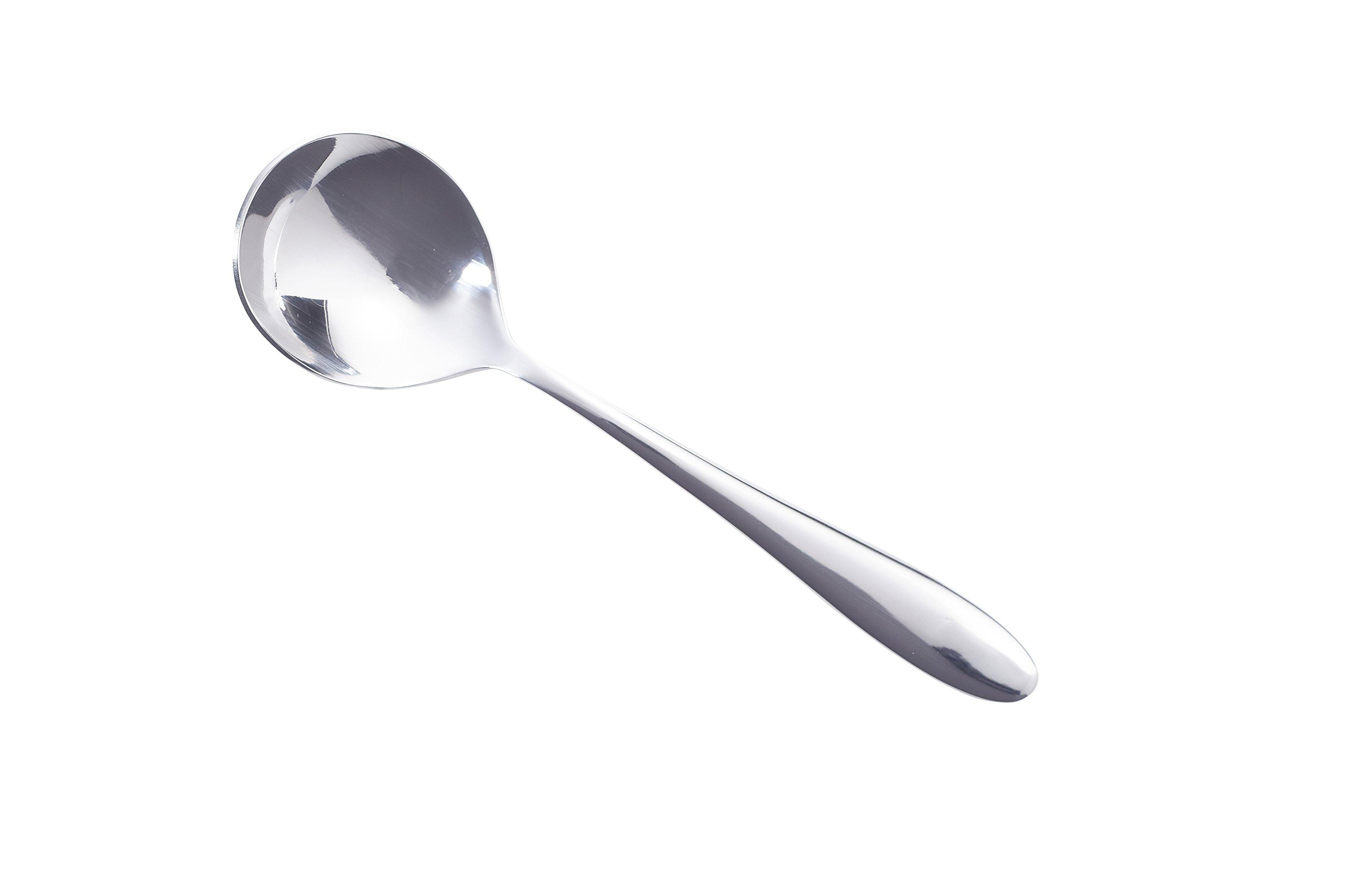Genware Saffron Soup Spoon 18/0 (Dozen)