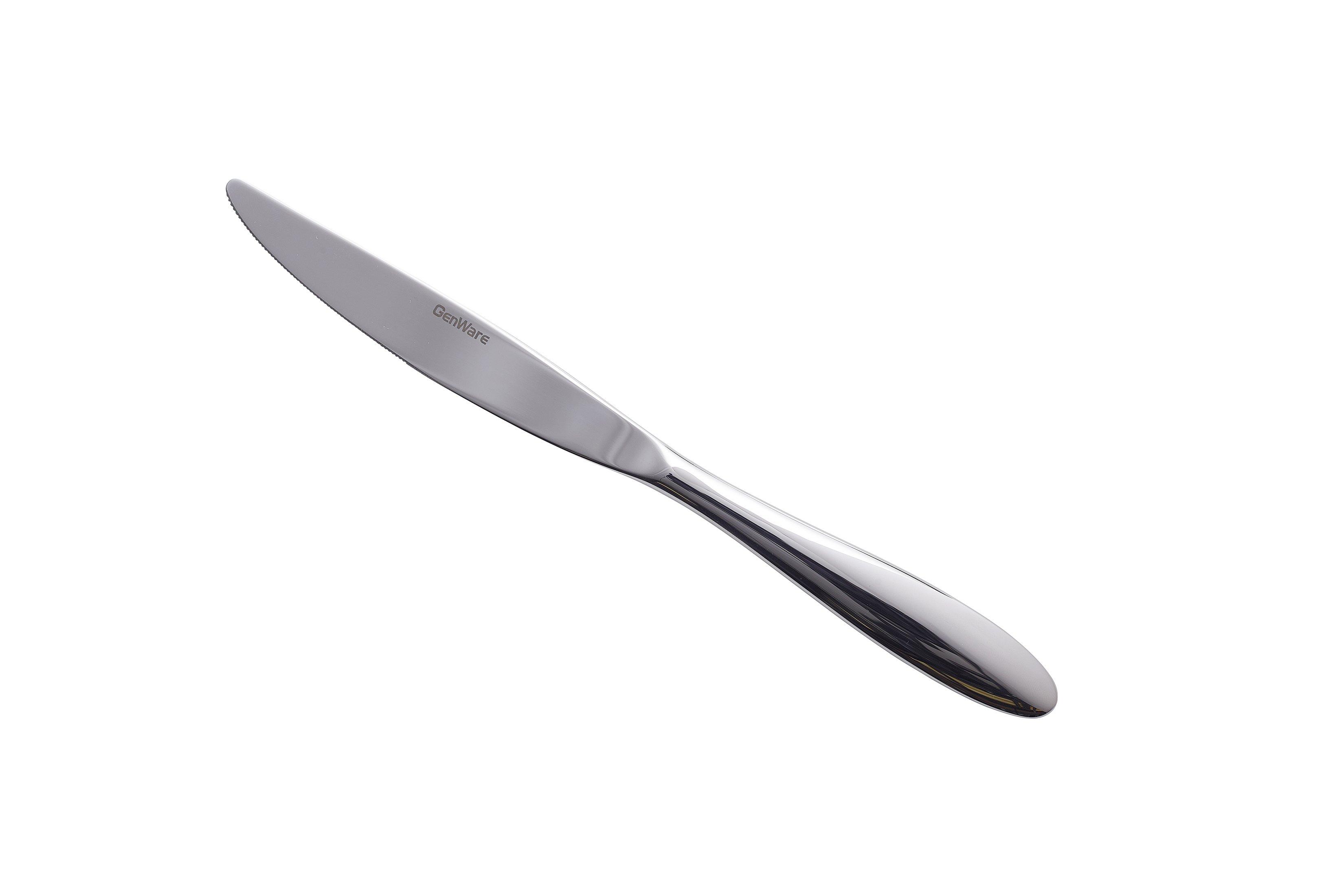 GenWare Salerno Table Knife 18/10 (Dozen)