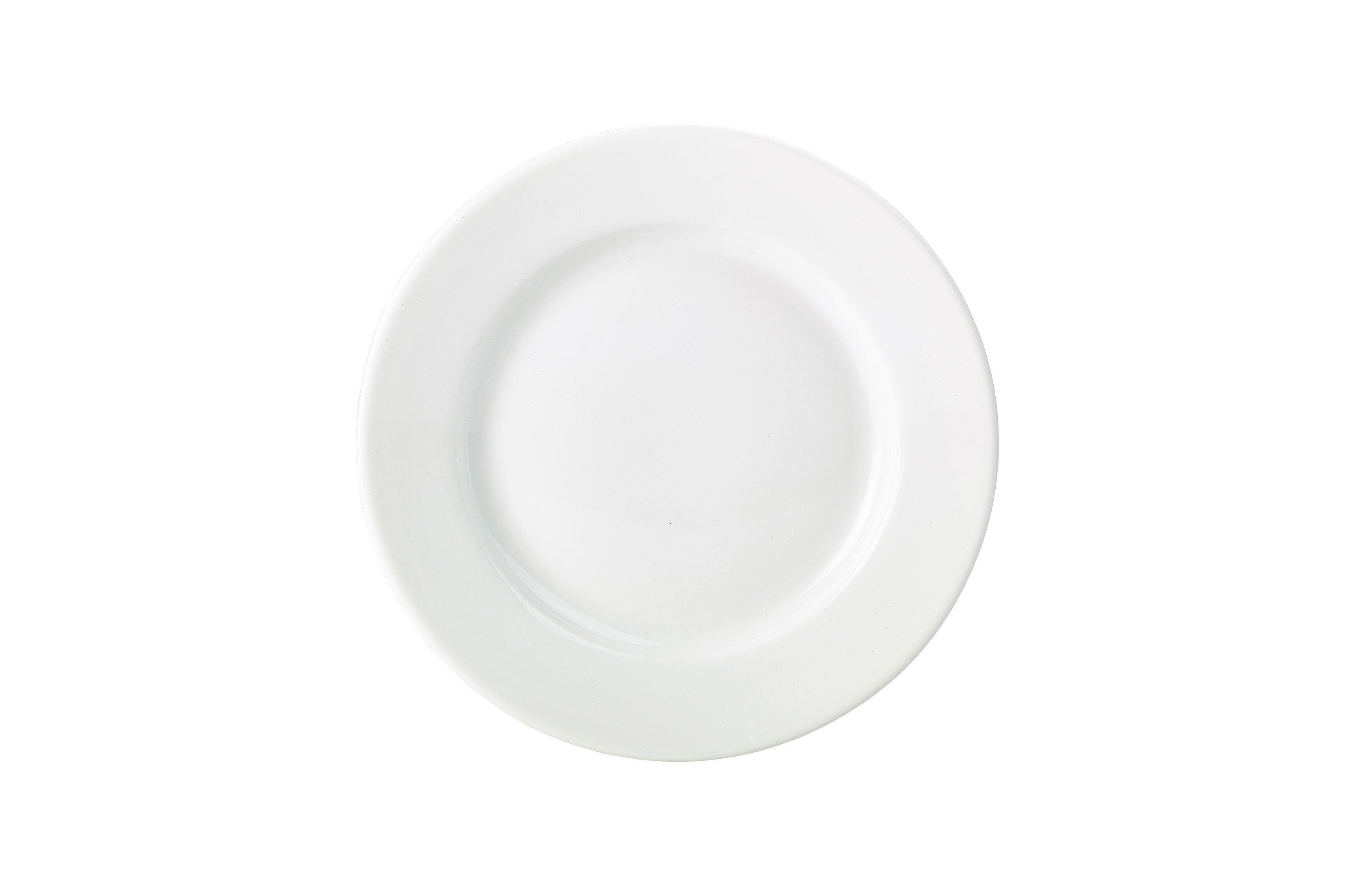 Genware Porcelain Classic Winged Plate 23cm