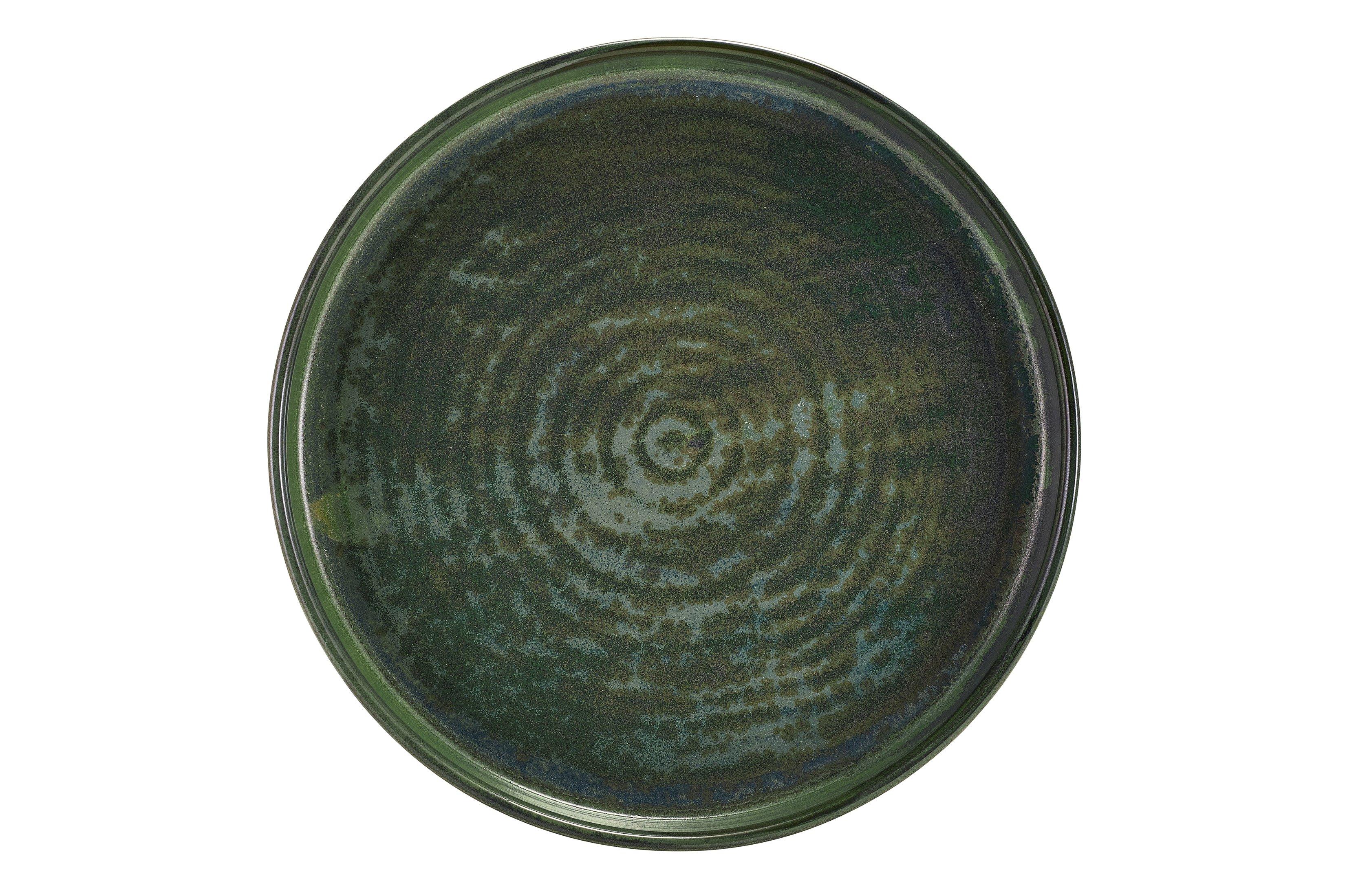 Terra Porcelain Aqua Green Presentation Plate 26cm