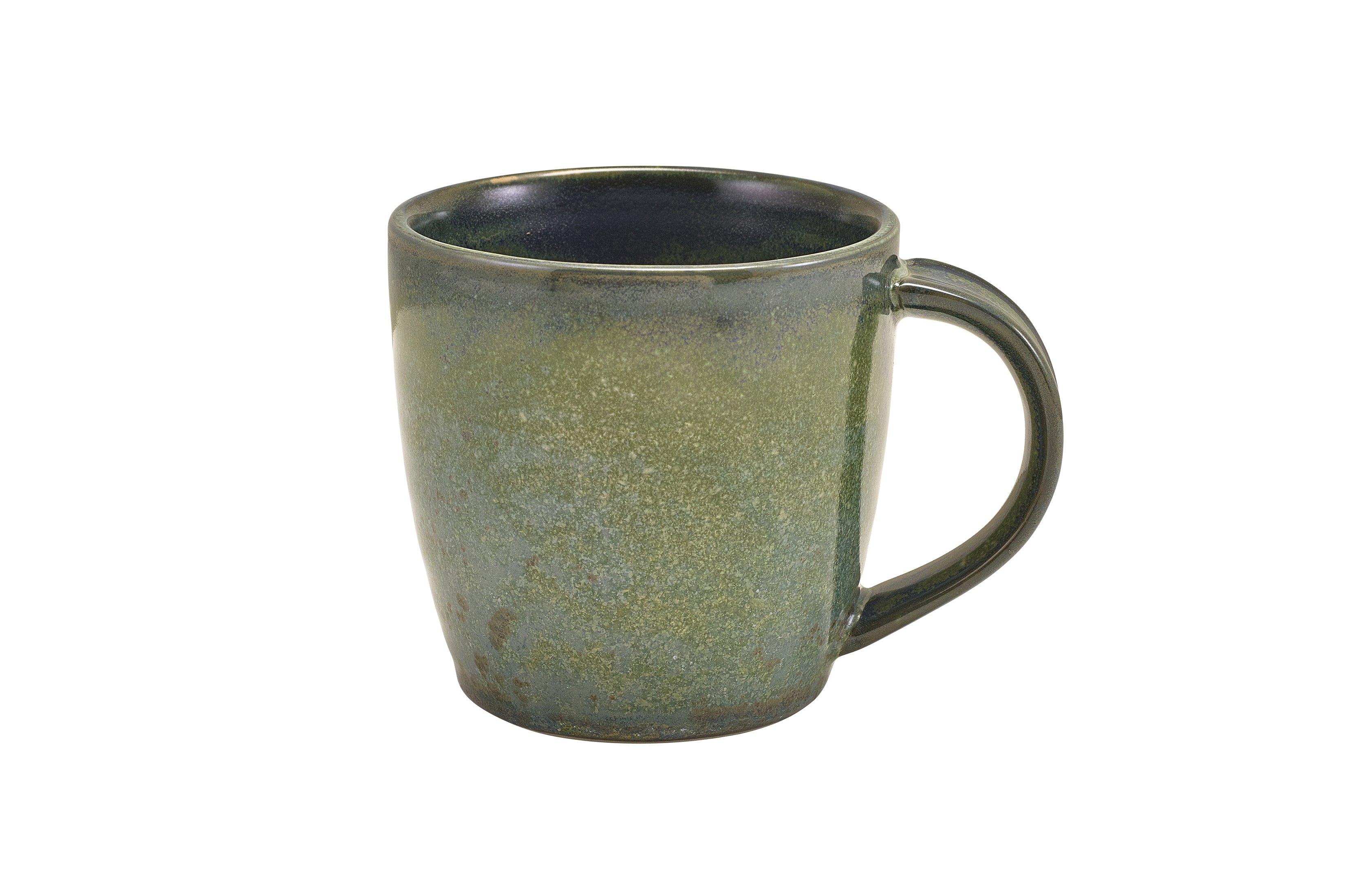 Terra Porcelain Aqua Green Mug 30cl