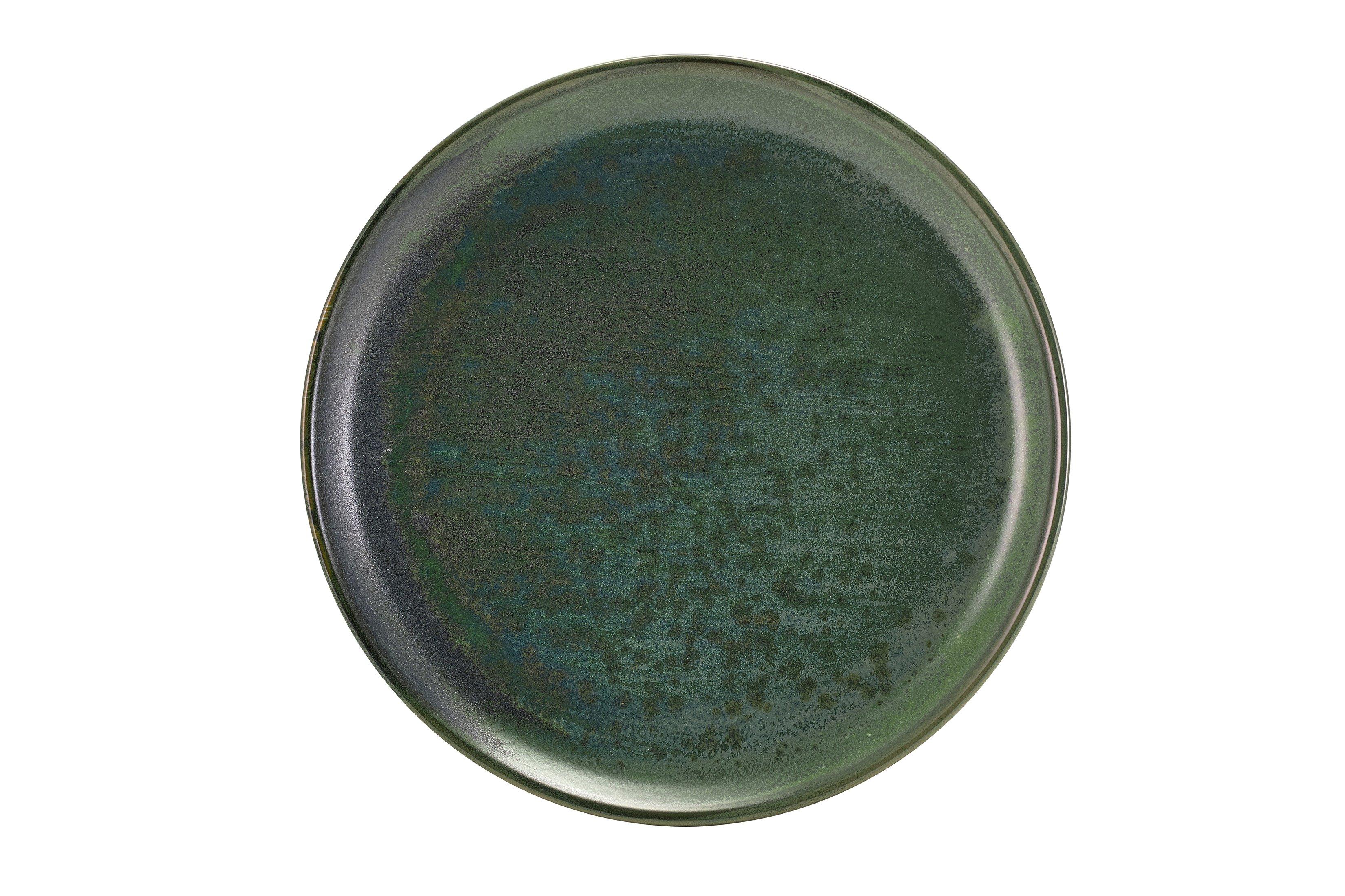 Terra Porcelain Aqua Green Coupe Plate 24cm