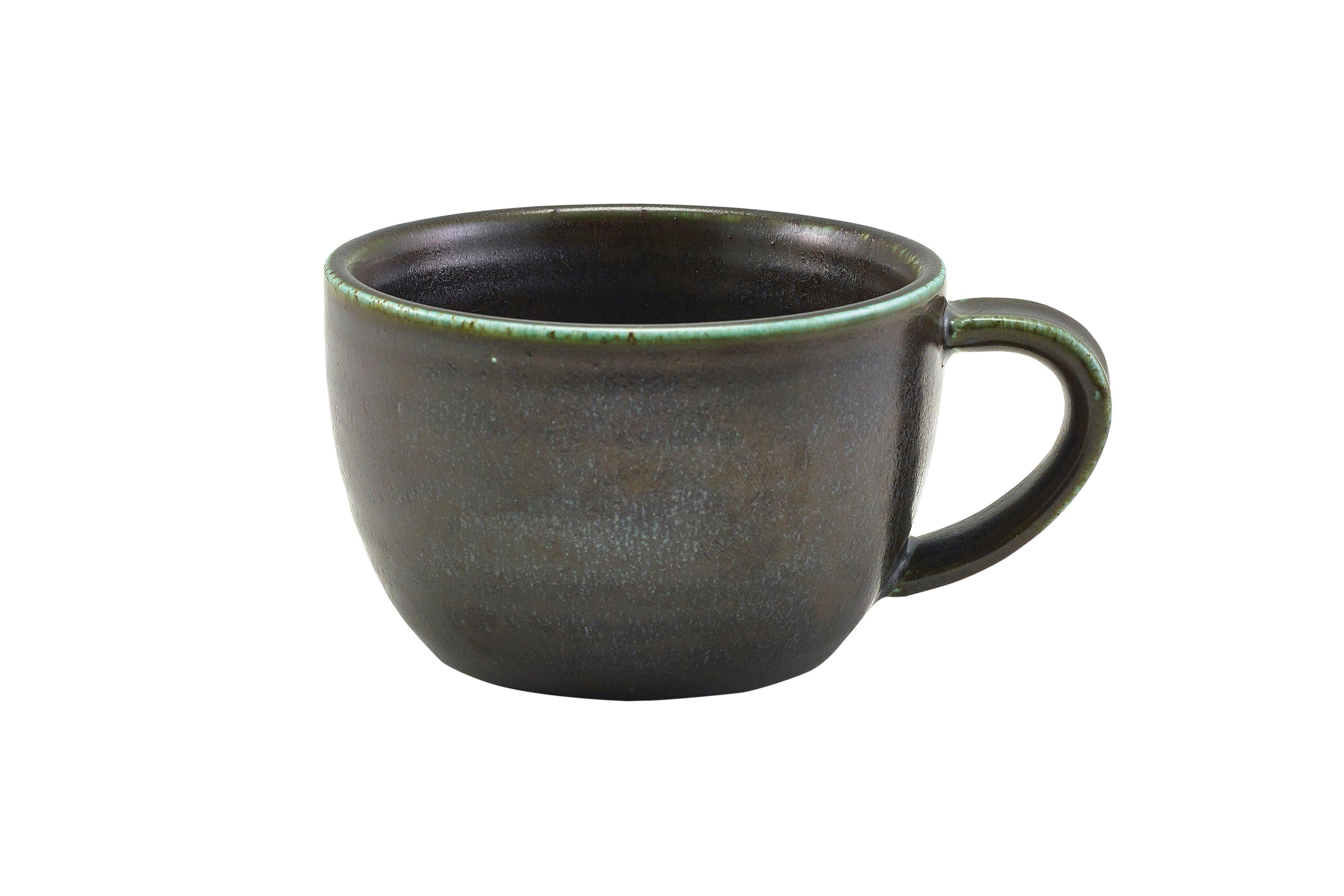 Terra Porcelain Black Coffee Cup 28.5cl