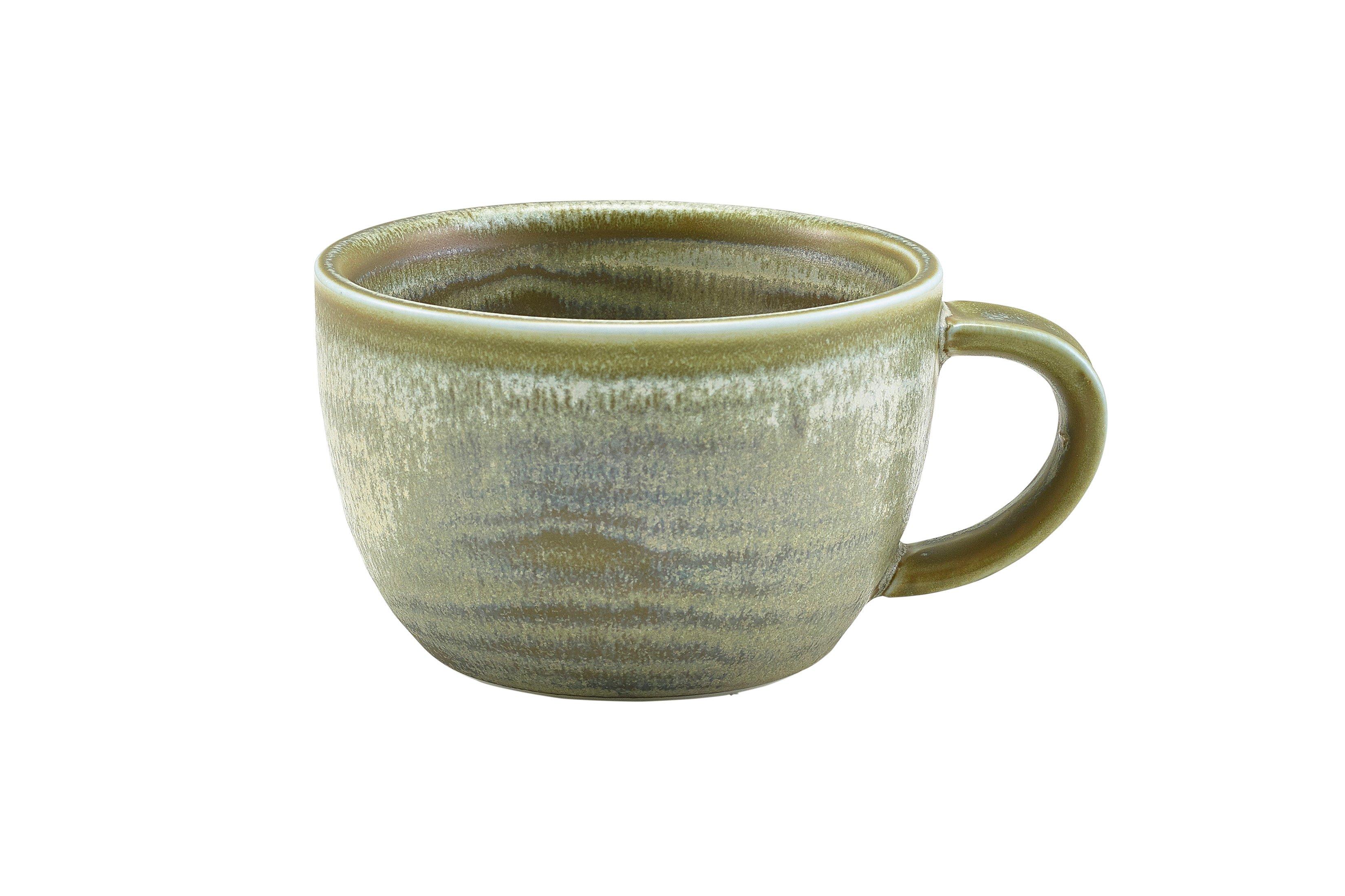 Terra Porcelain Matt Grey Coffee Cup 22cl