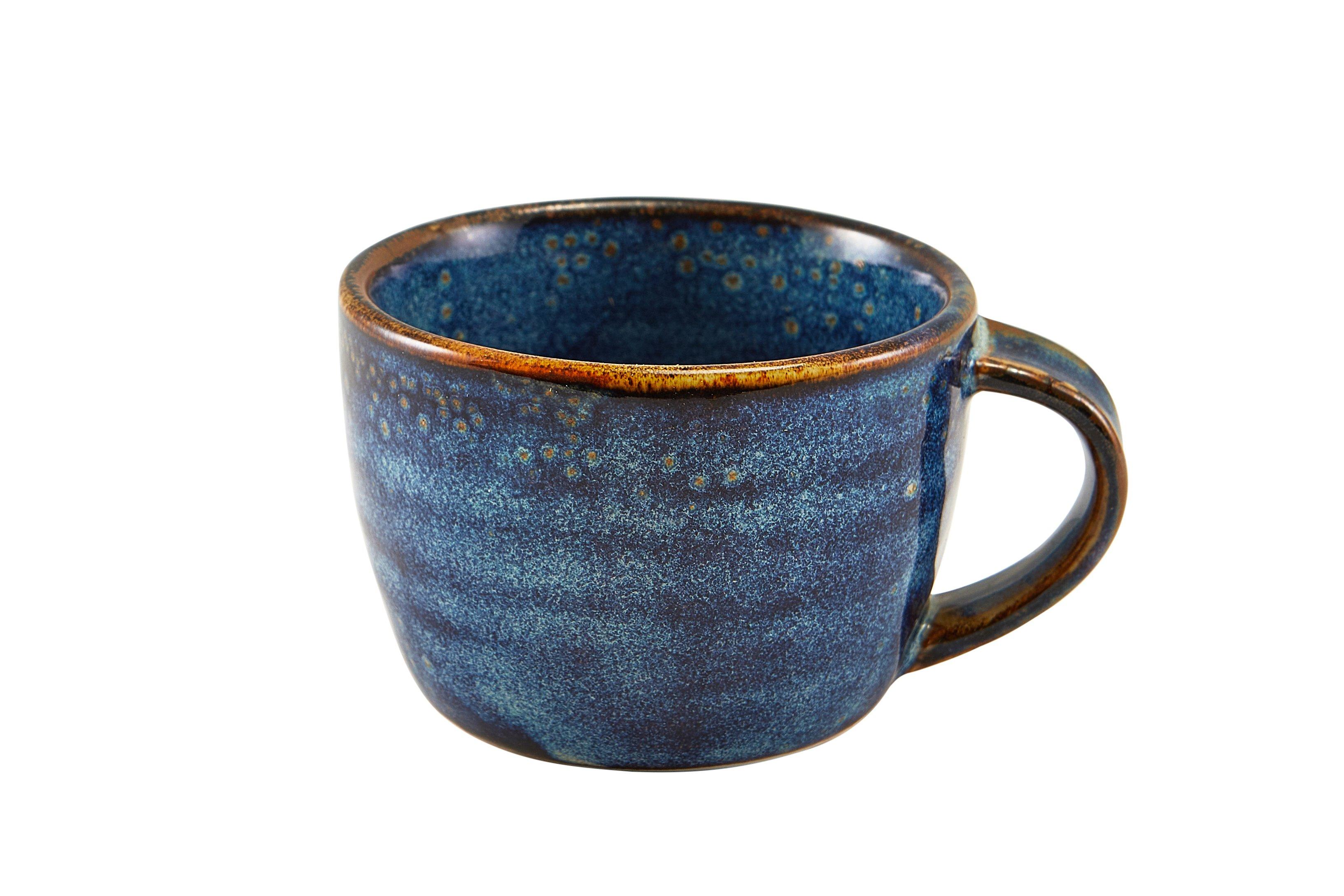 Terra Porcelain Aqua Blue Coffee Cup 22cl