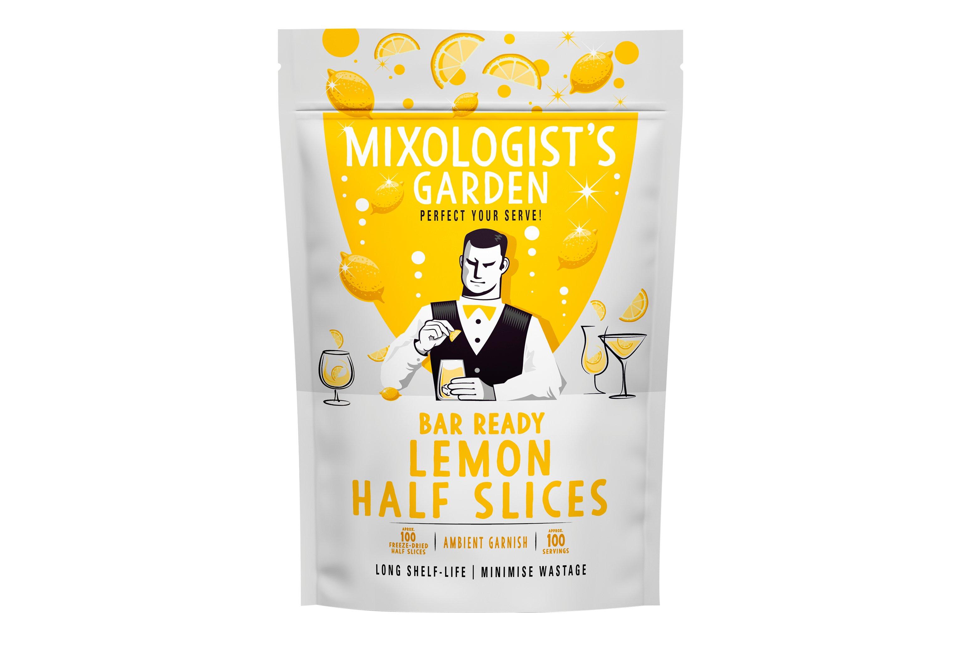 Mixologist's Garden Lemon Slices 100g
