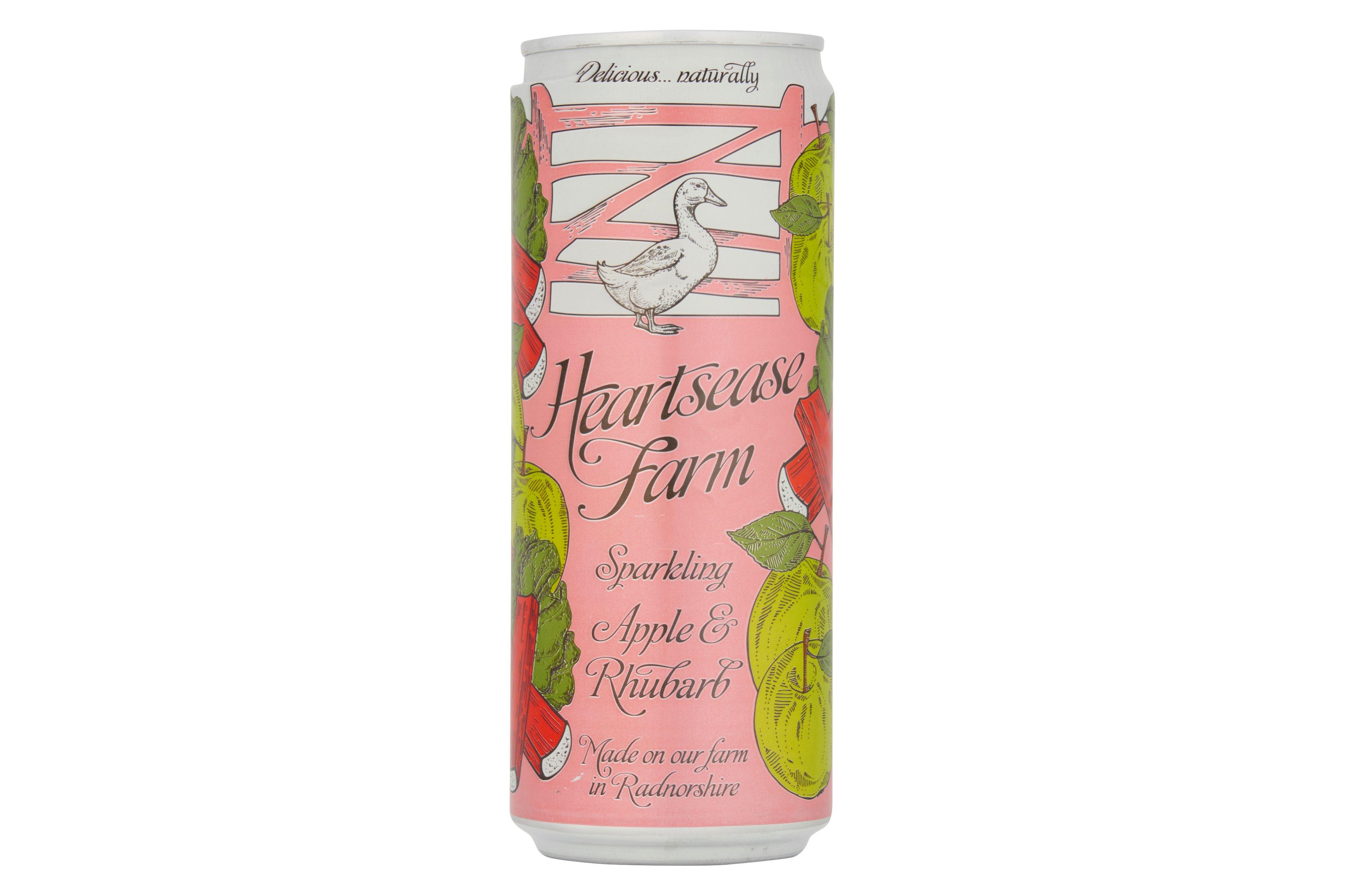 Heartsease Farm Apple & Rhubarb 330ml
