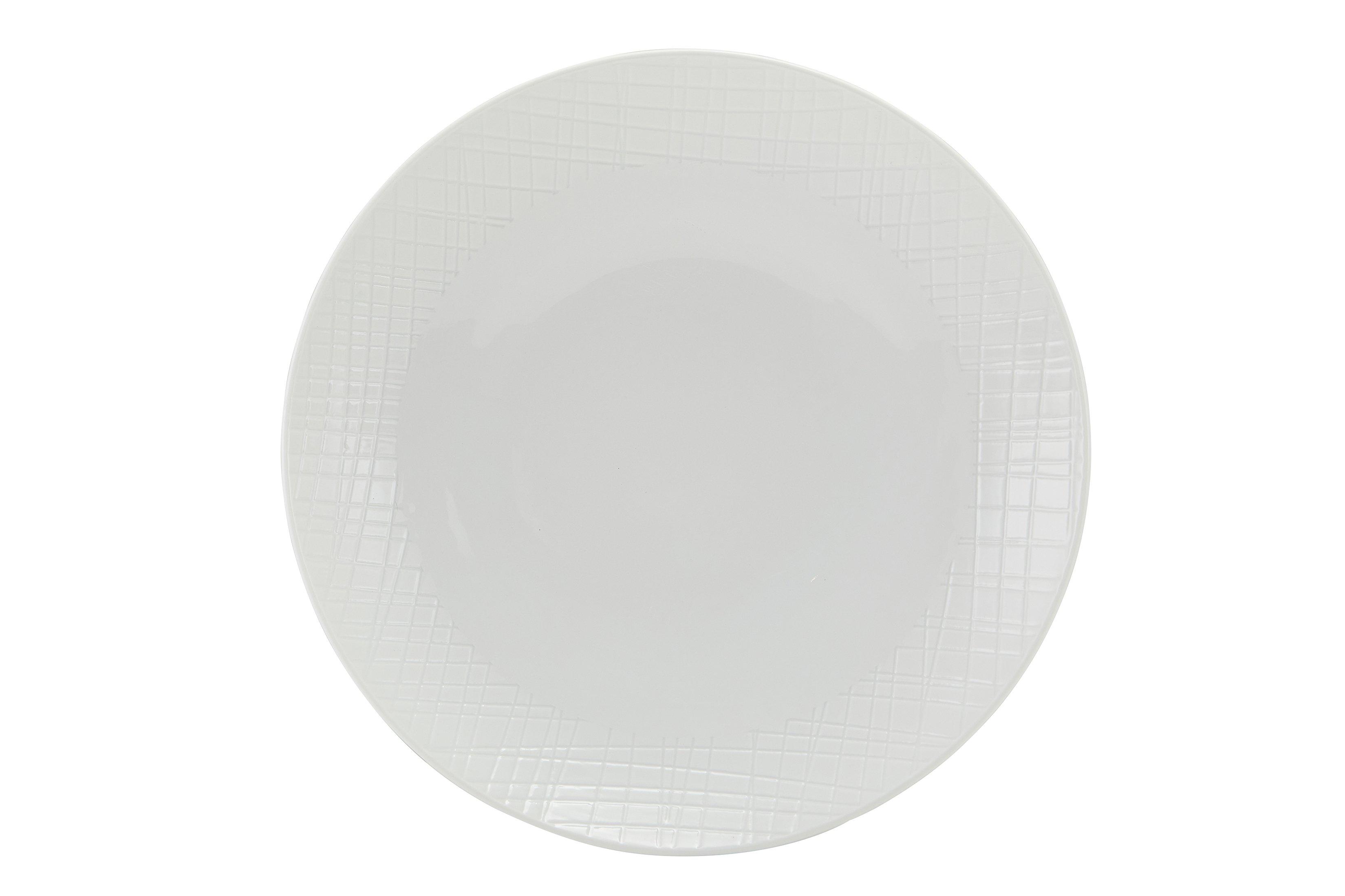 Incise Porcelain Lavara Coupe Bowl 25.5cm