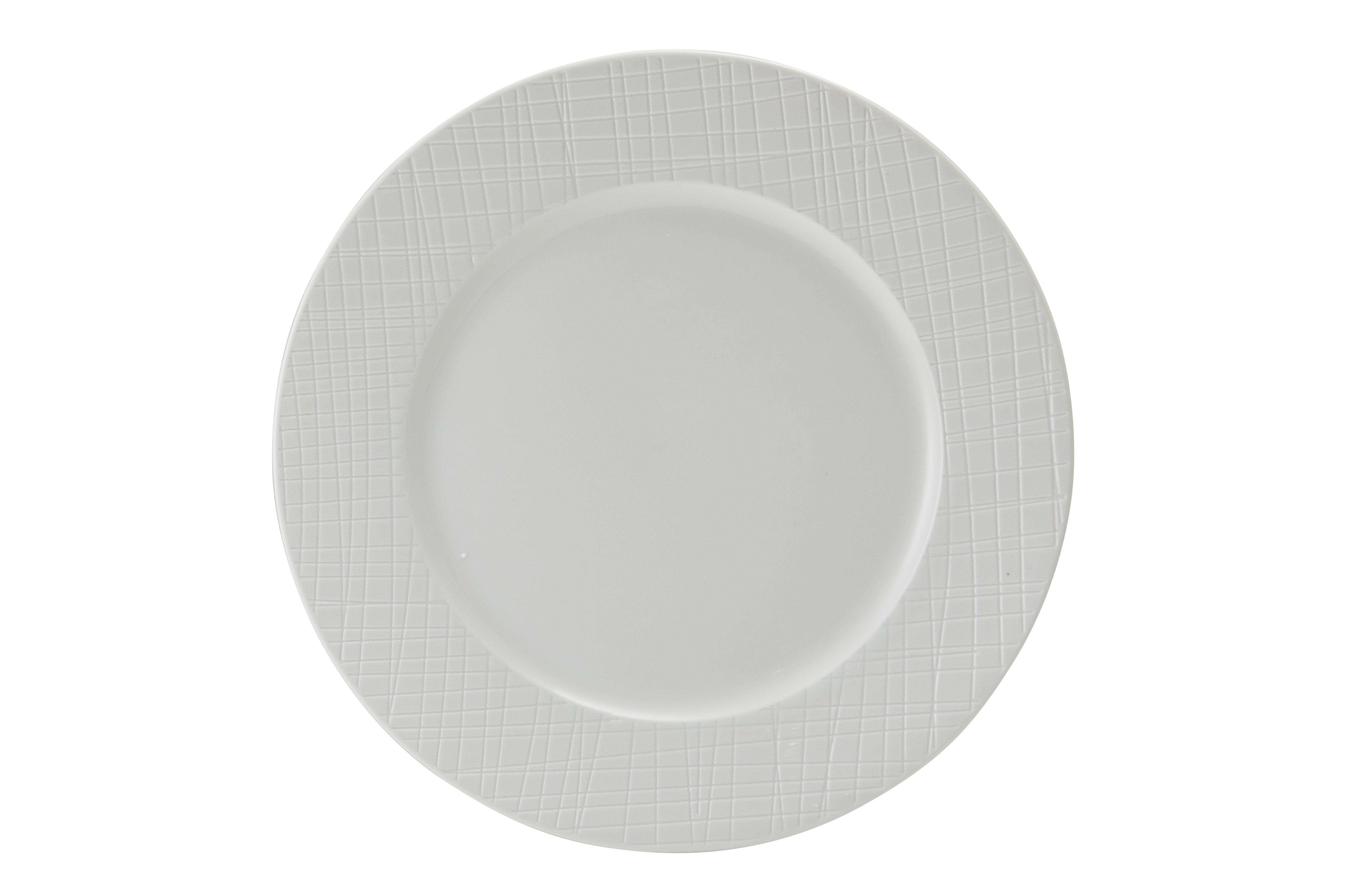 Incise Porcelain Lavara Winged Plate 27cm