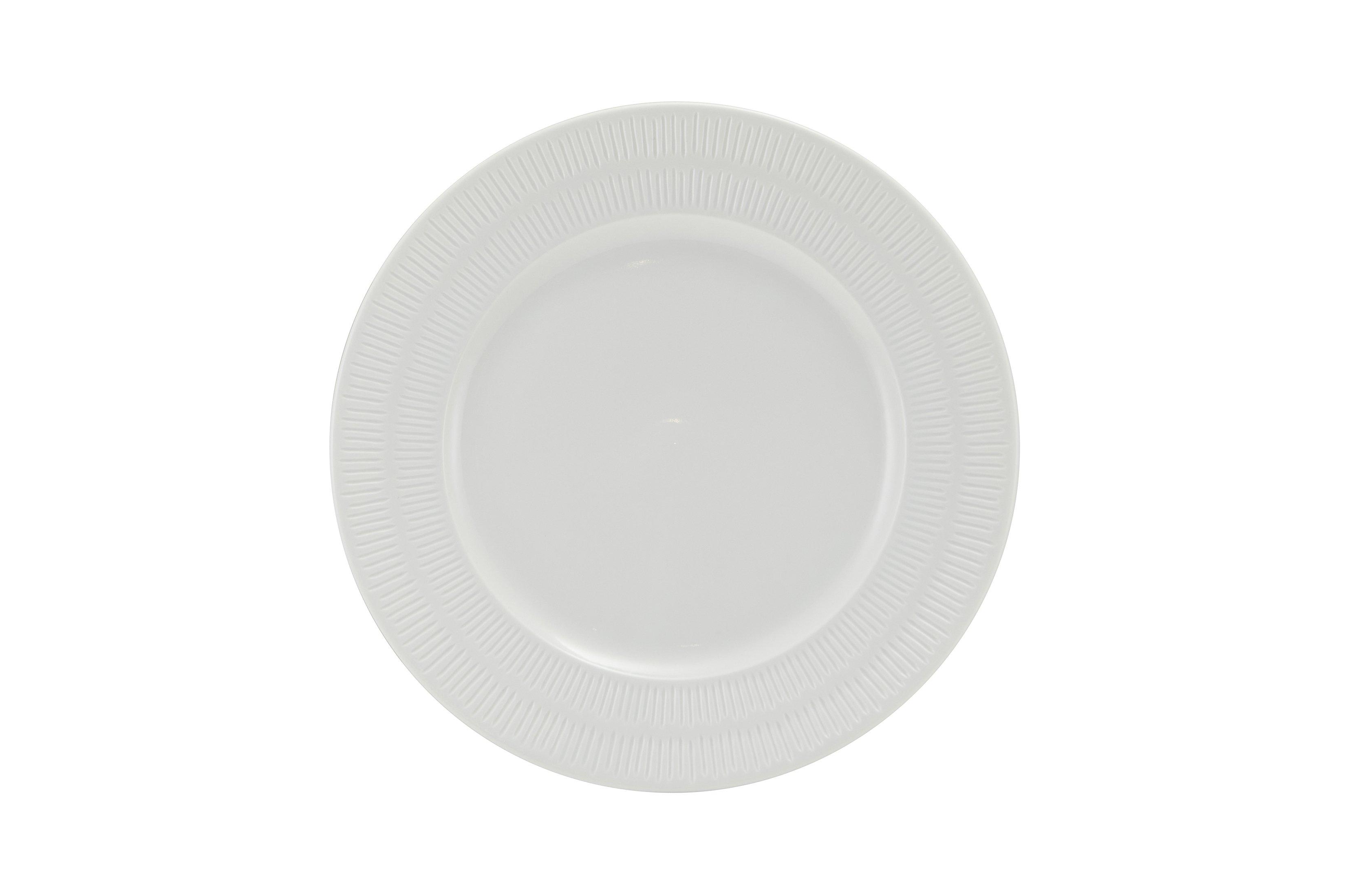 Incise Porcelain Solara Winged Plate 23cm