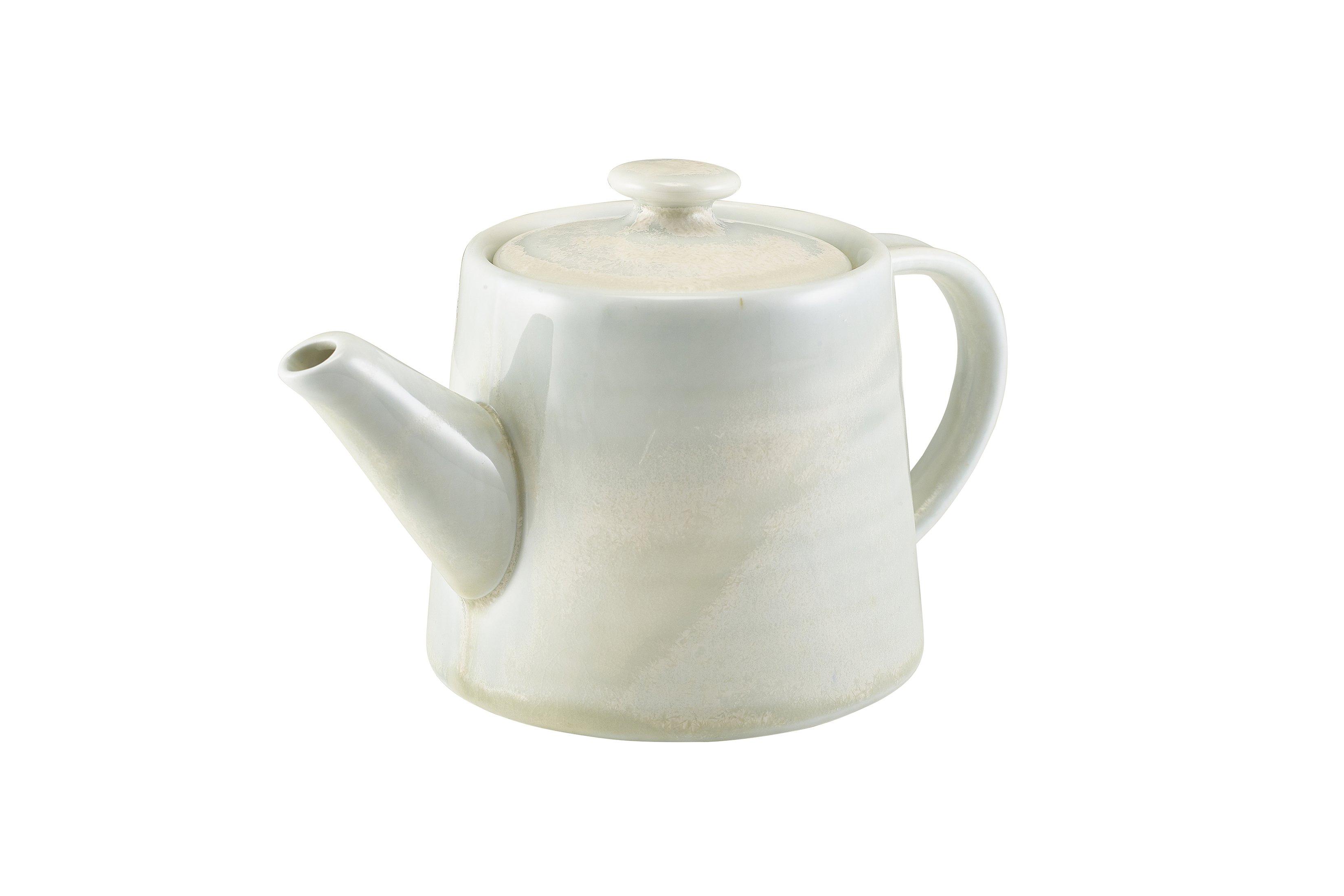 Terra Porcelain Pearl Teapot 50cl
