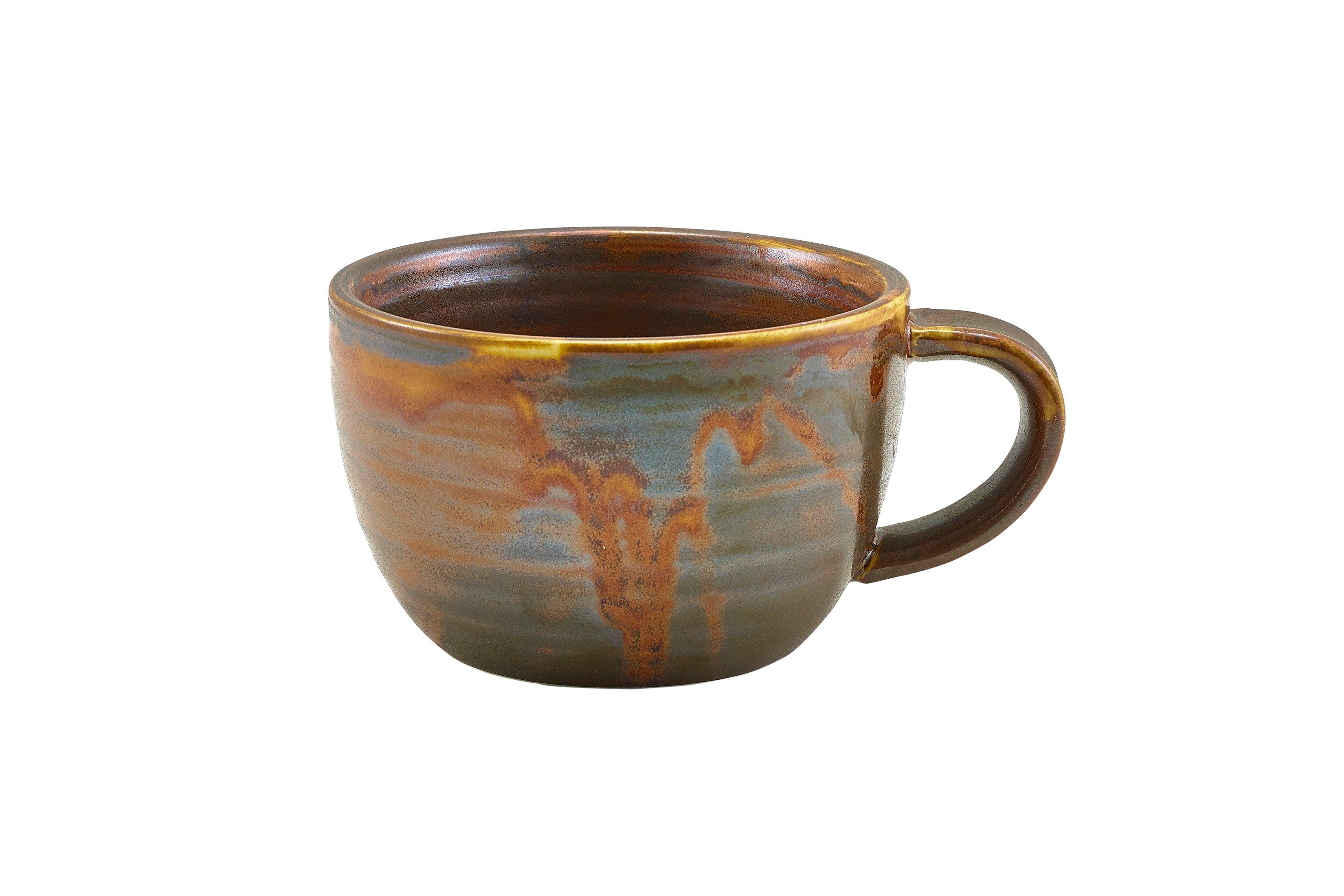 Terra Porcelain Rustic Copper Coffee Cup 28.5cl